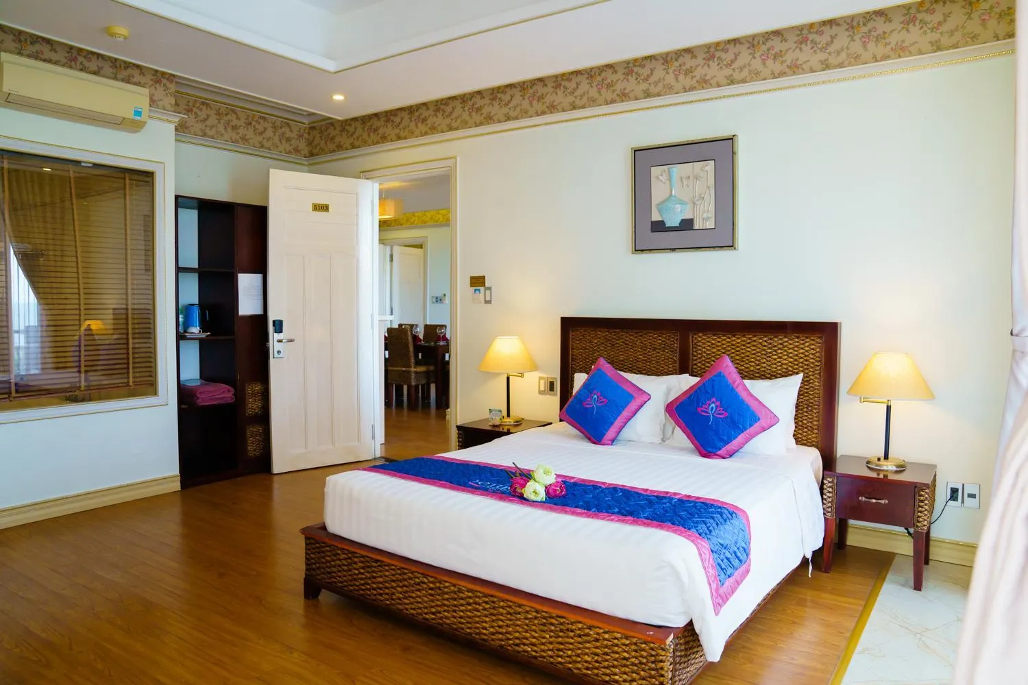 Bedroom, Bed in Lotus Muine Resort & Spa