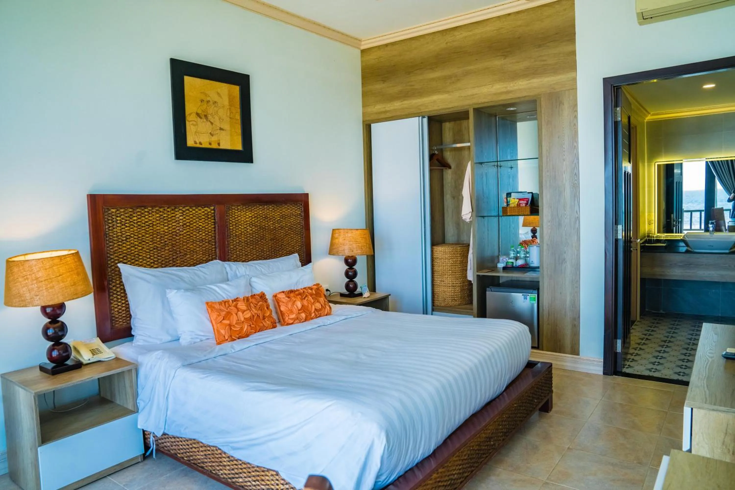 Bedroom, Bed in Lotus Muine Resort & Spa