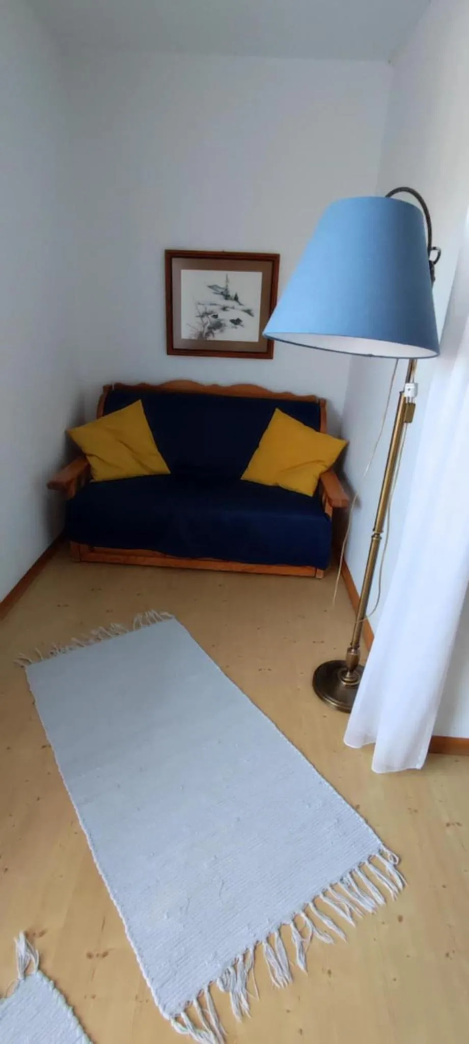 Bed in Hotel Aquamarin