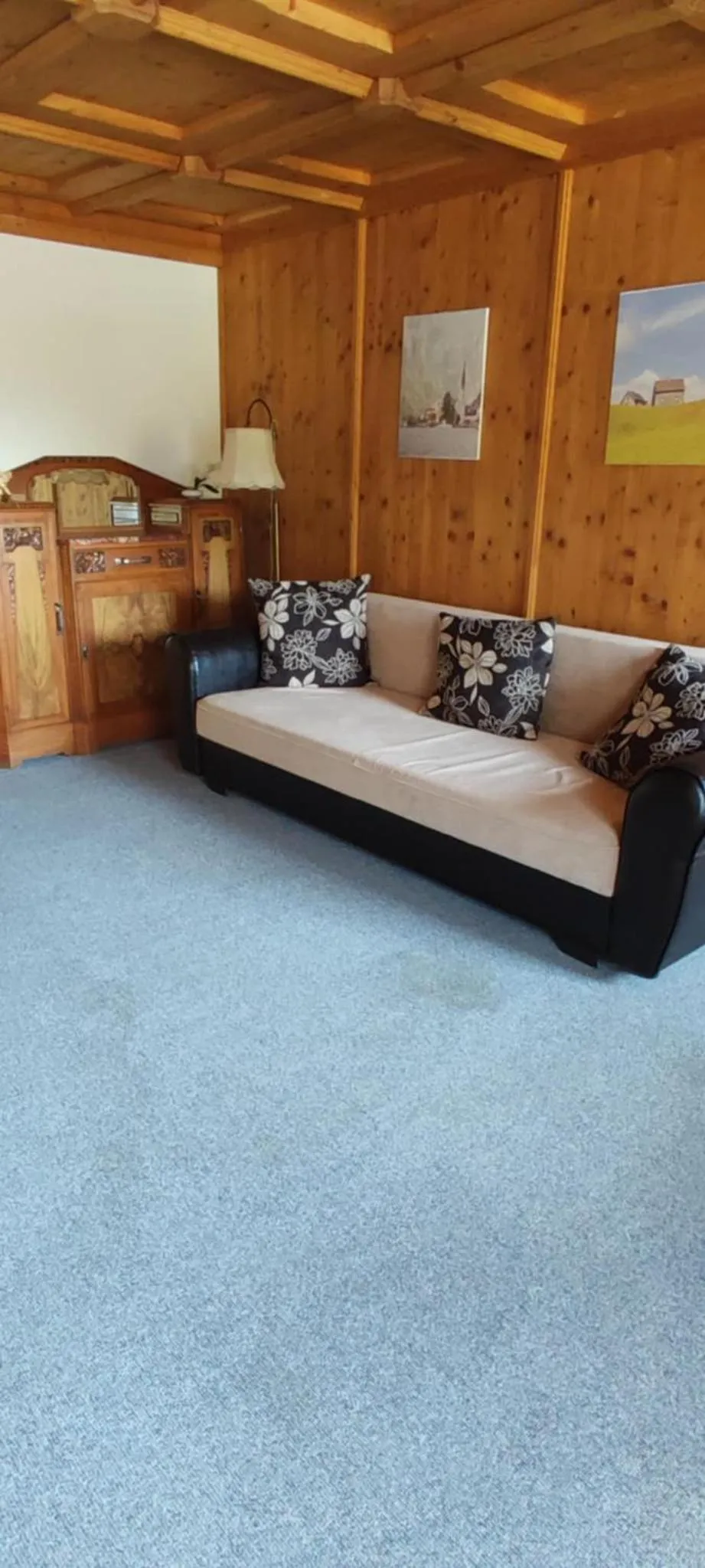 Bed in Hotel Aquamarin