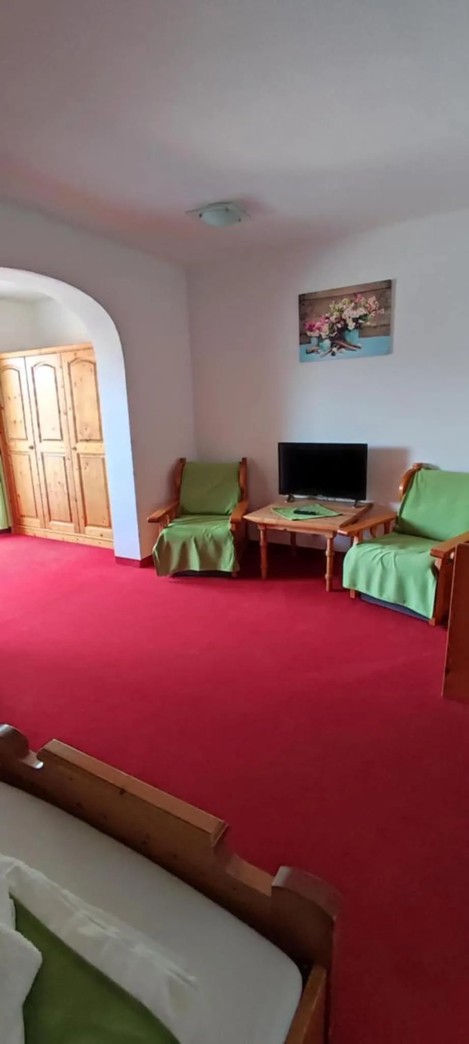 TV and multimedia, Bed in Hotel Aquamarin