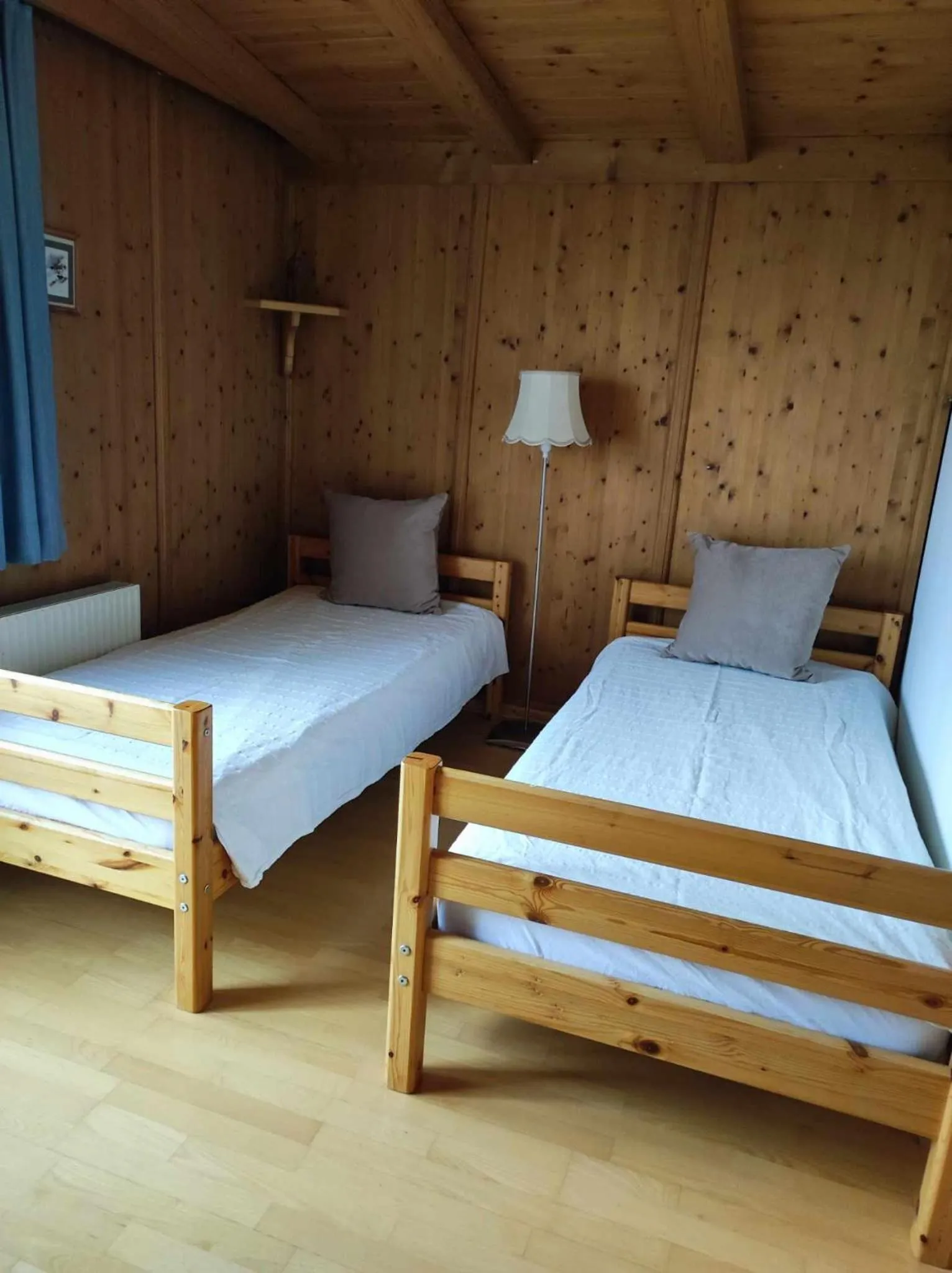 Bed in Hotel Aquamarin