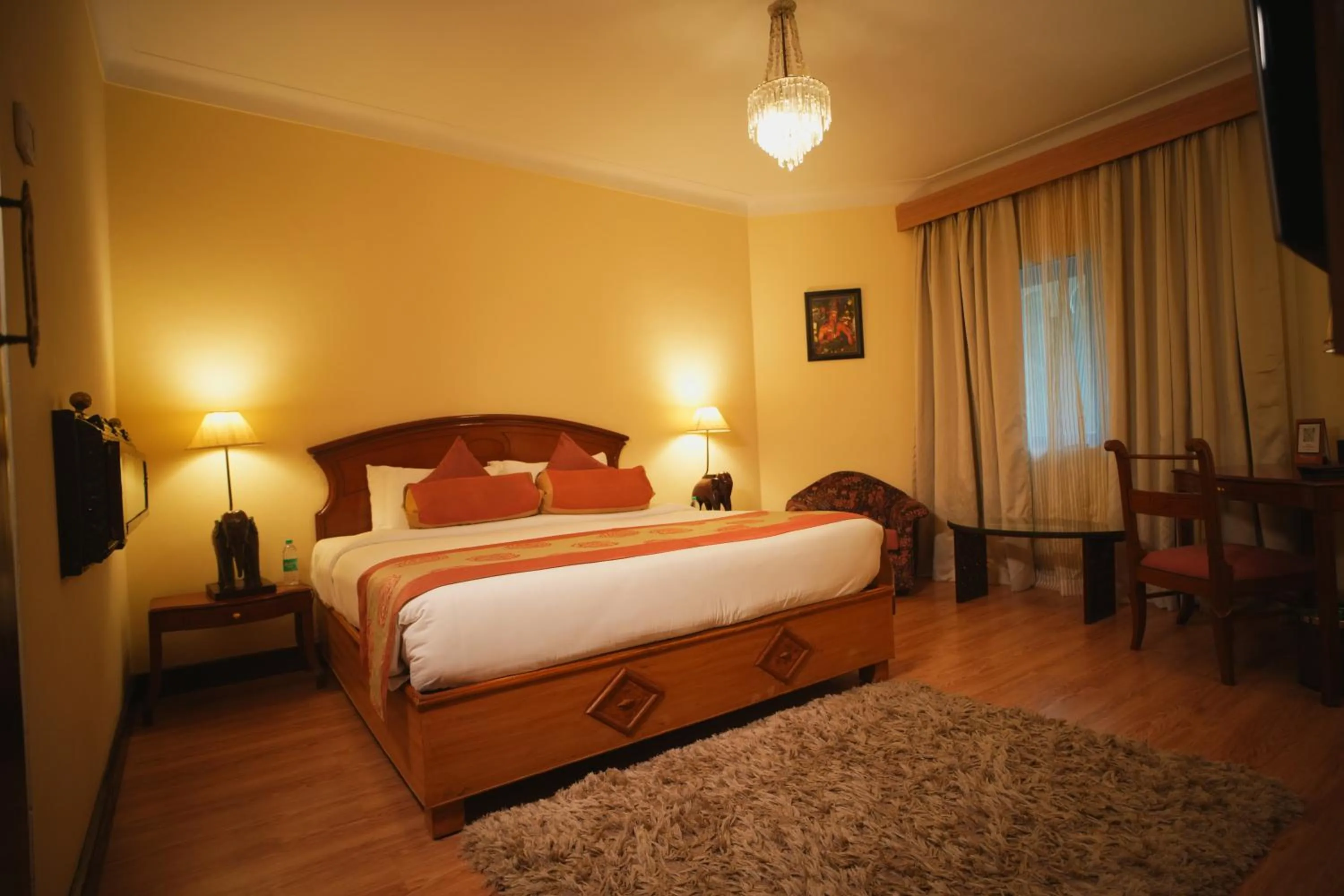 Bed in Ambassador Ajanta Hotel, Aurangabad