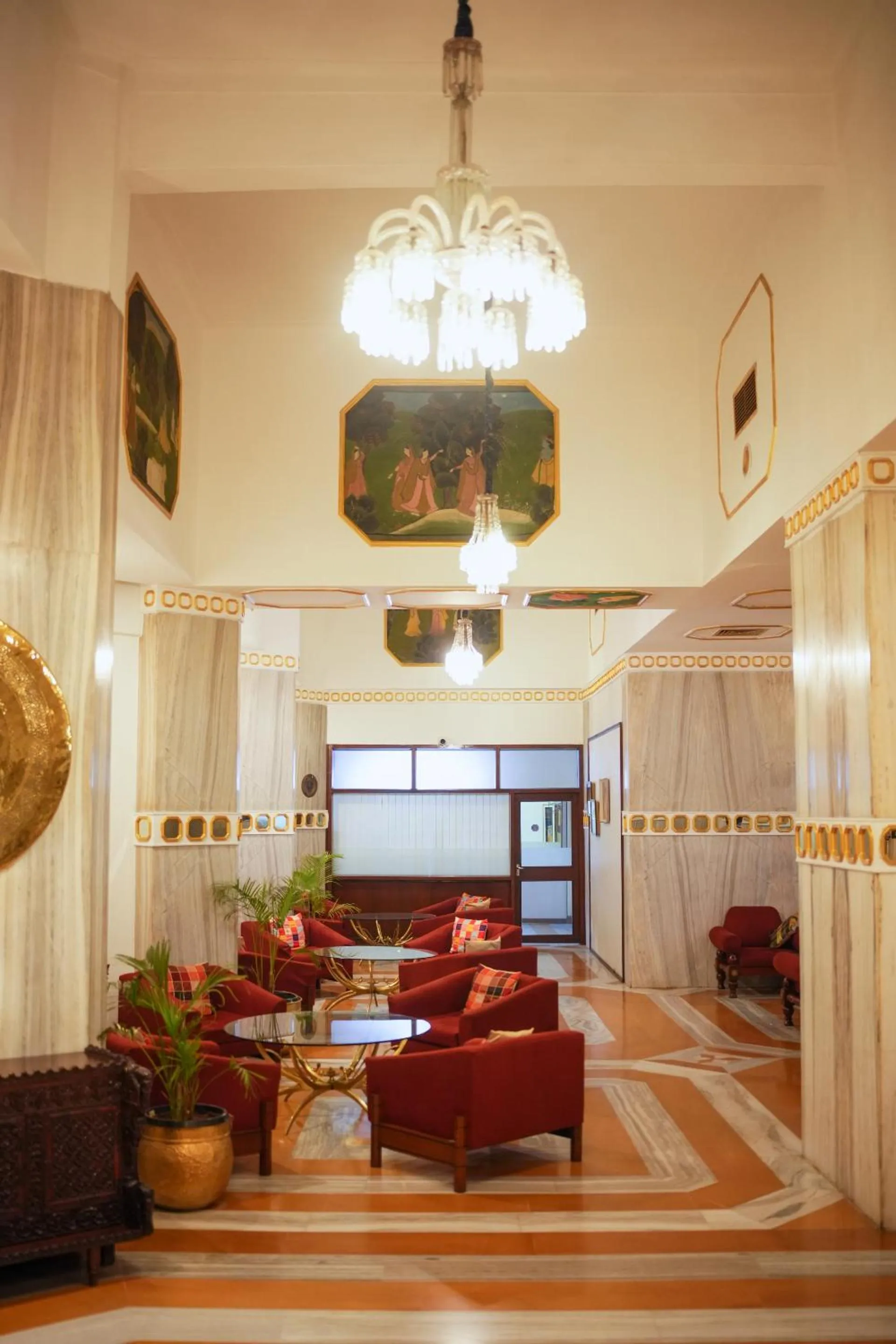 Lobby or reception in Ambassador Ajanta Hotel, Aurangabad