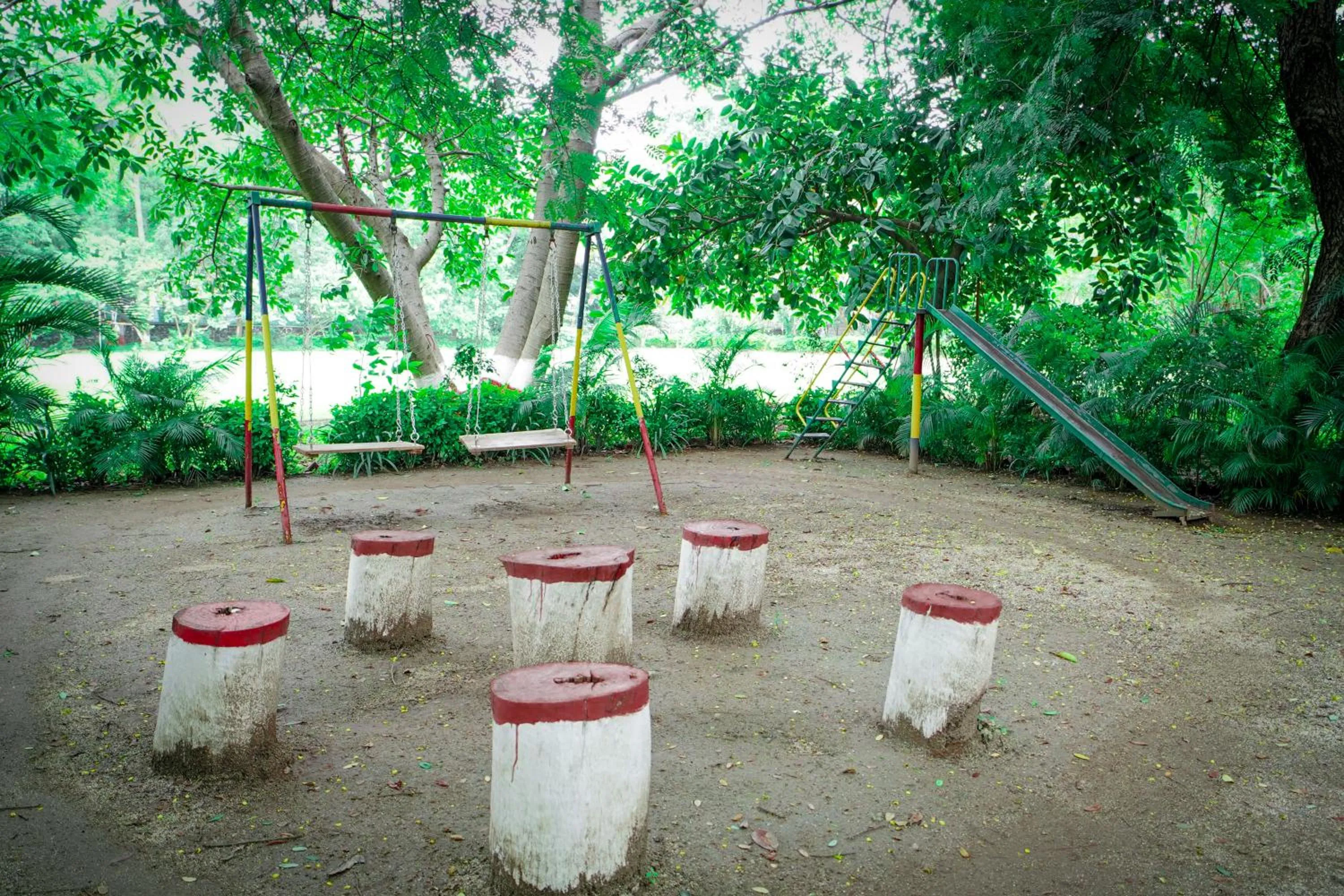 Children play ground in Ambassador Ajanta Hotel, Aurangabad