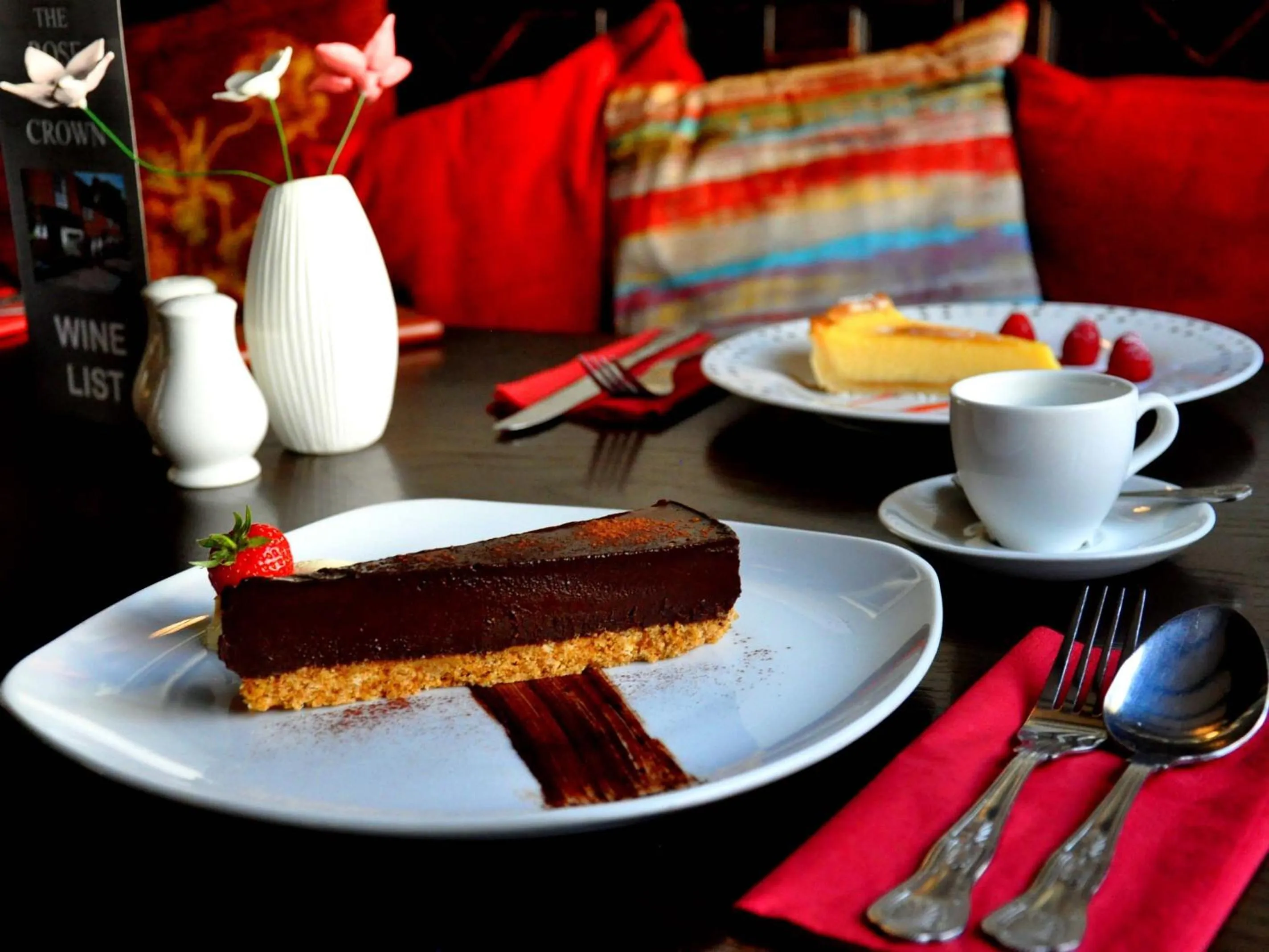Dining area in Rose and Crown B&B
