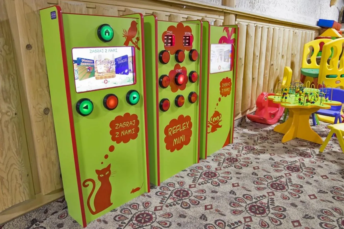 Children play ground in Hotel Toporów