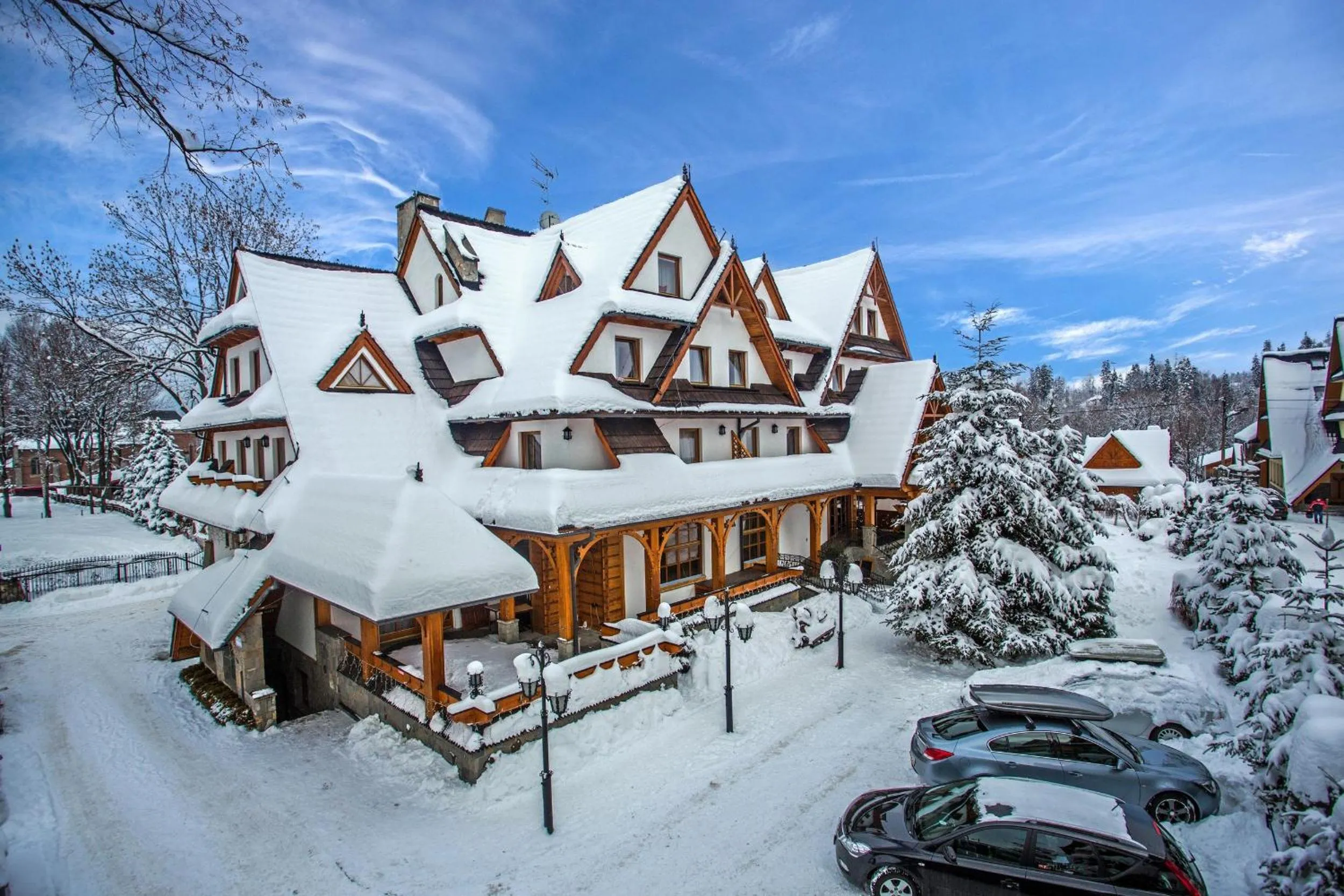 Property building in Hotel Toporów