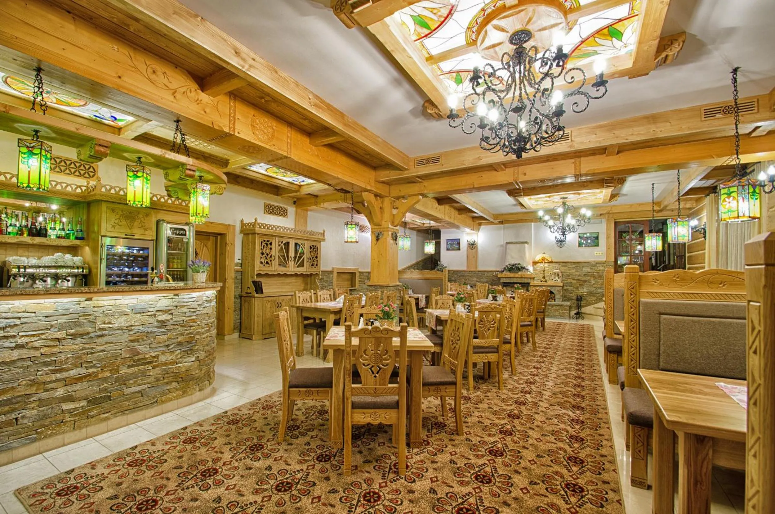 Restaurant/places to eat in Hotel Toporów