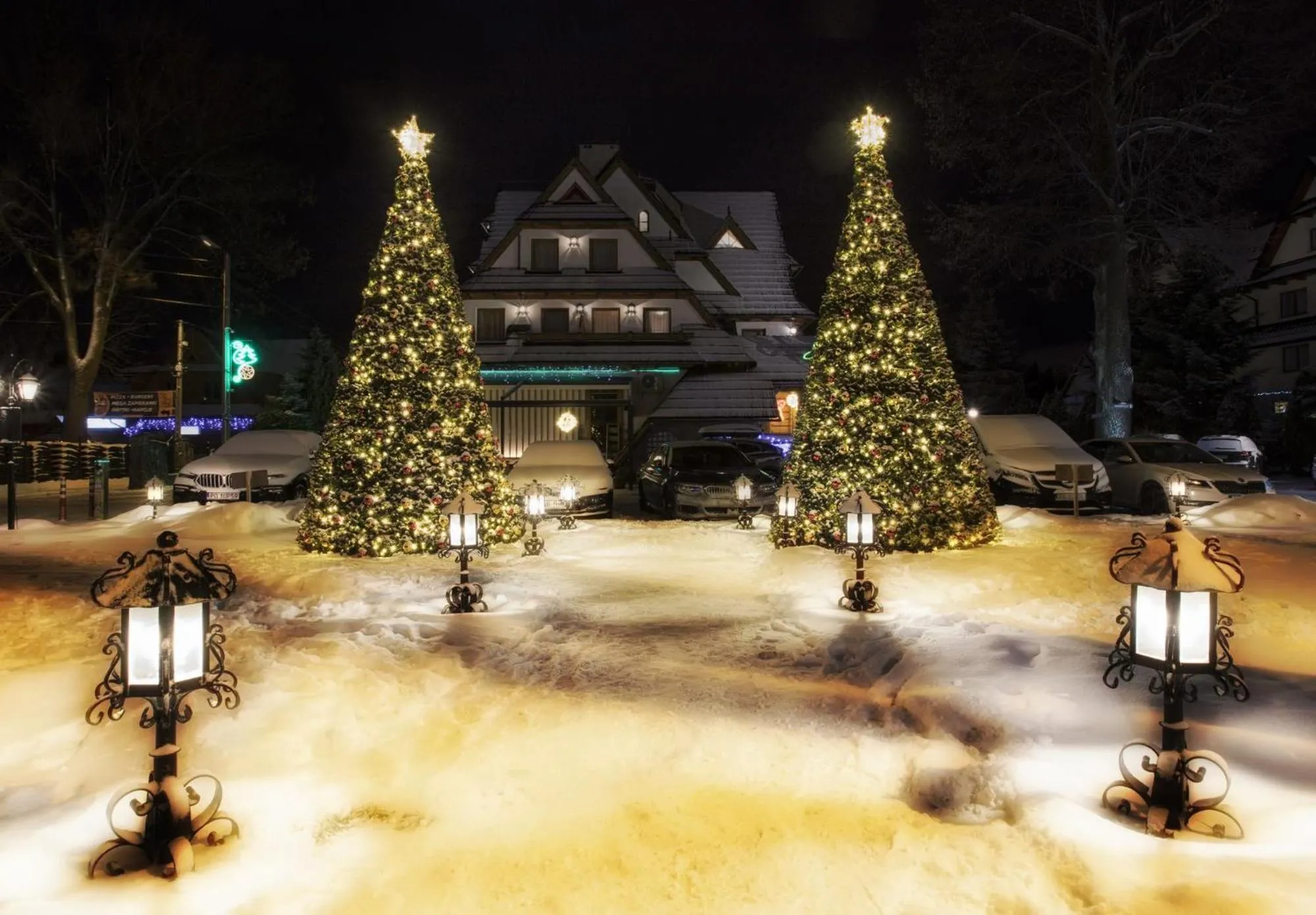 Garden in Hotel Toporów