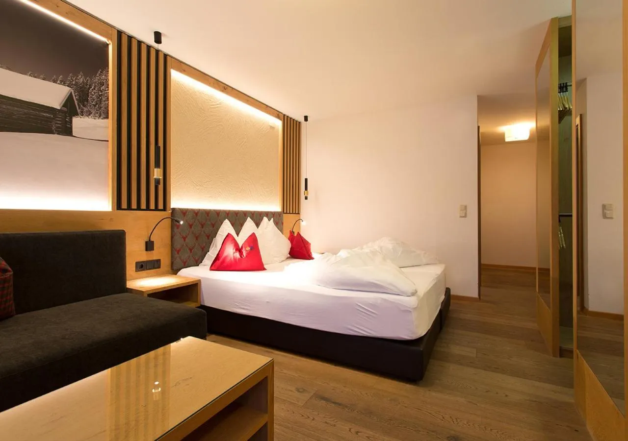 Photo of the whole room, Bed in Hotel Sonnleiten