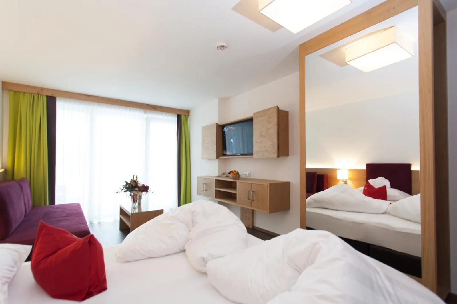 Photo of the whole room, Bed in Hotel Sonnleiten