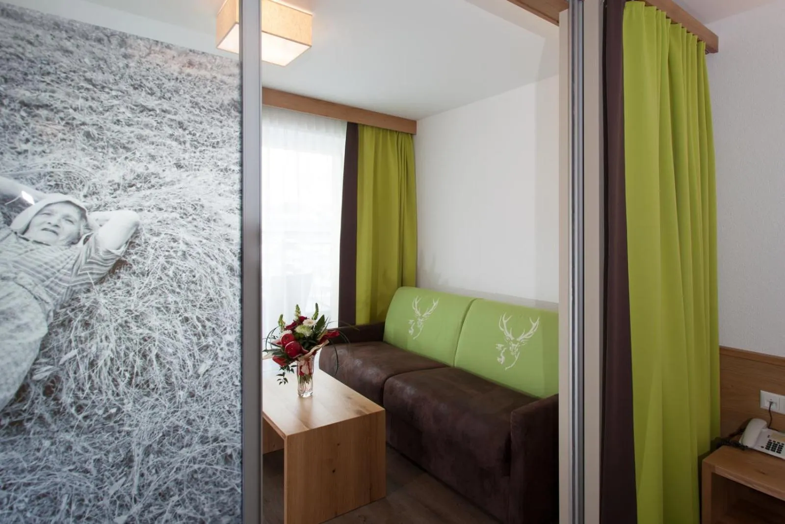 Decorative detail in Hotel Sonnleiten