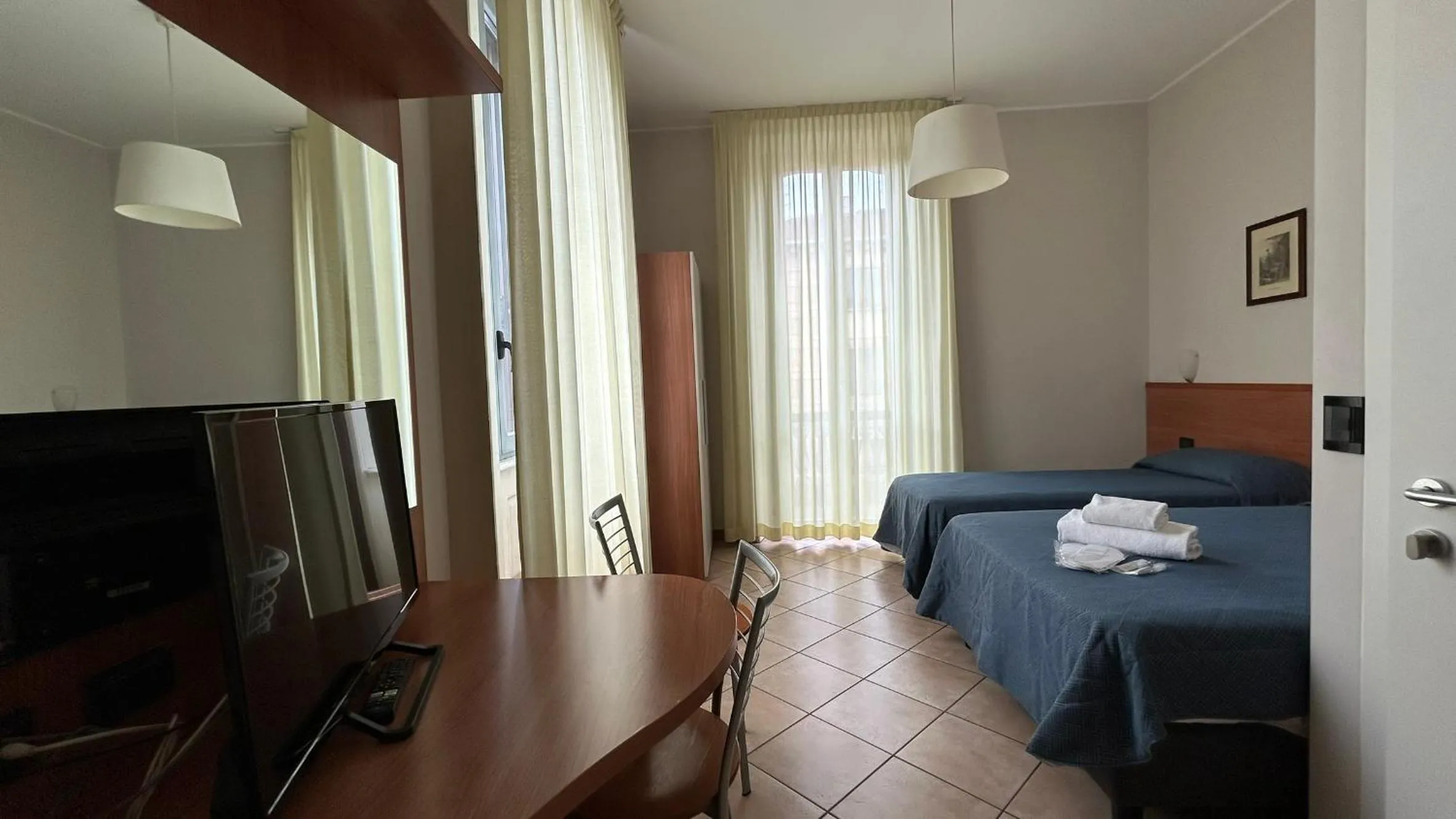 Bed in Albergo Salerno