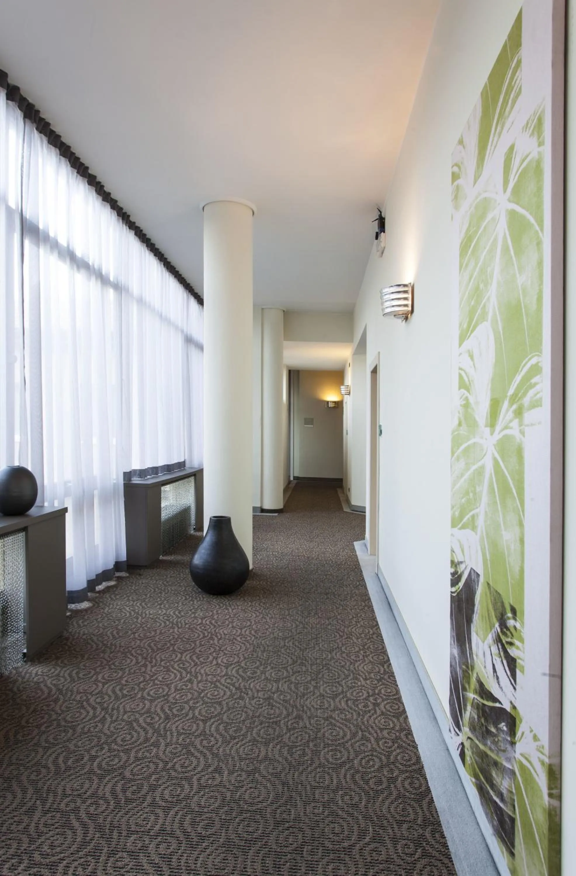 Decorative detail in Hotel Cora