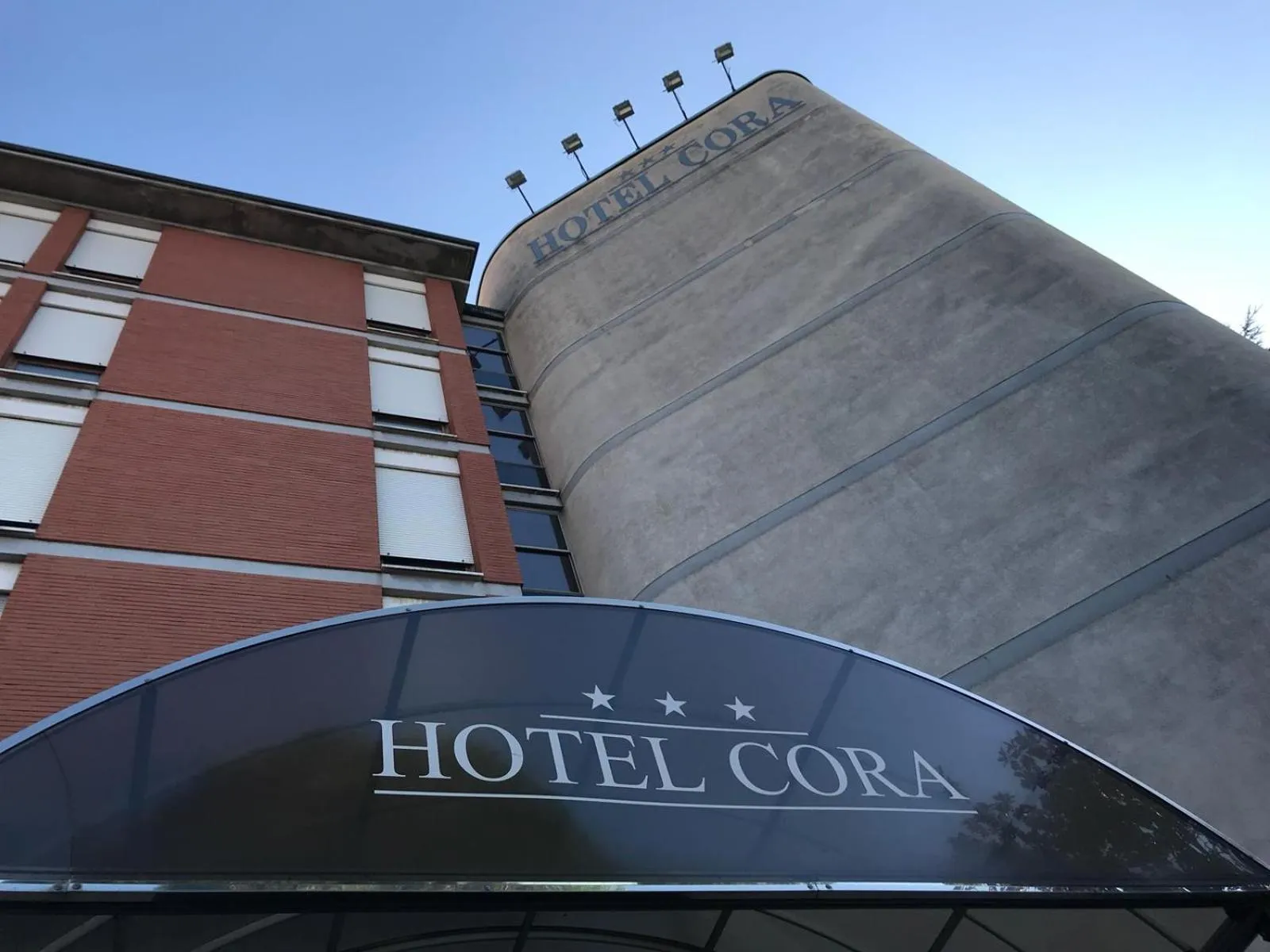 Property building in Hotel Cora