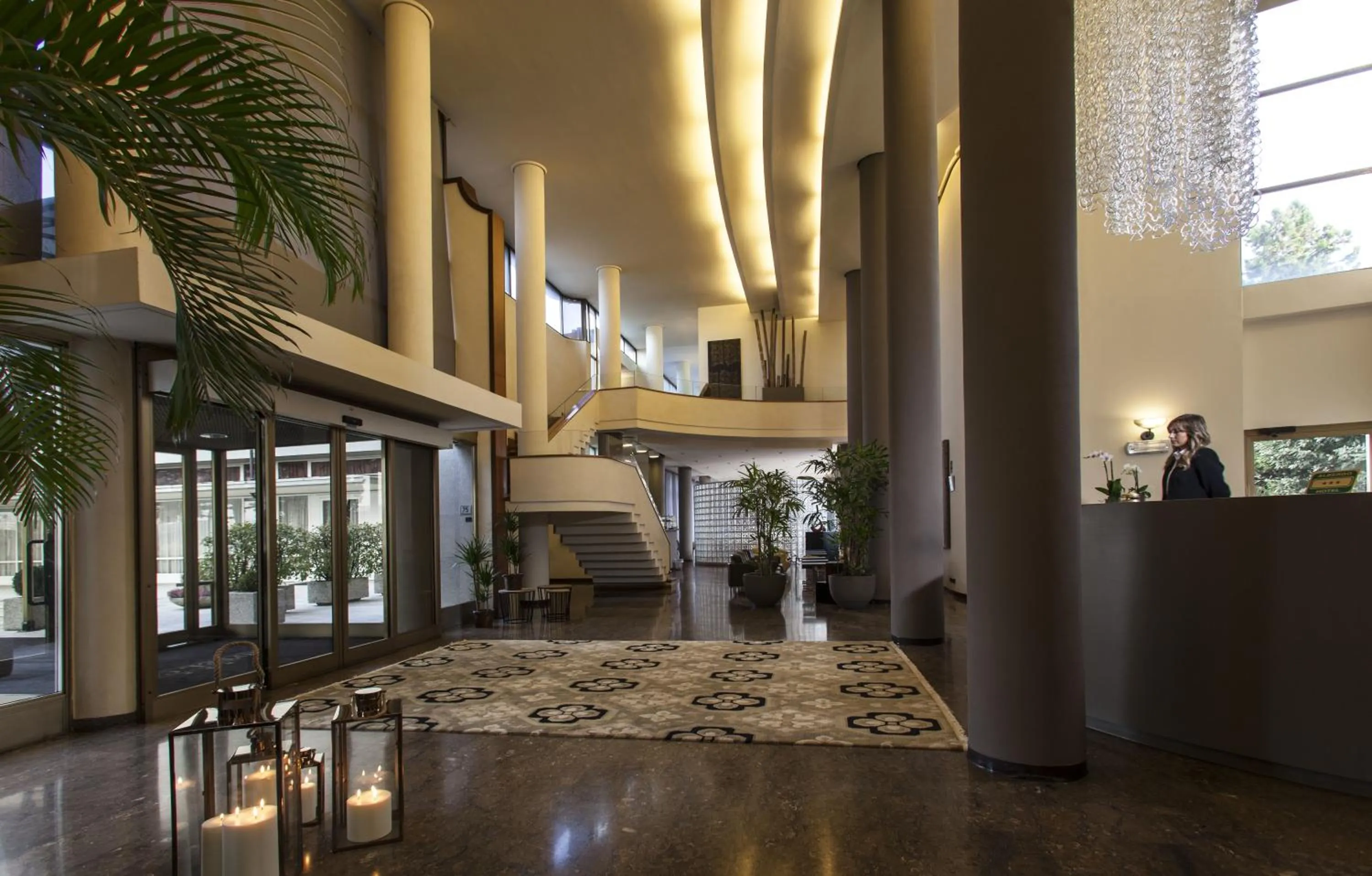 Lobby or reception in Hotel Cora