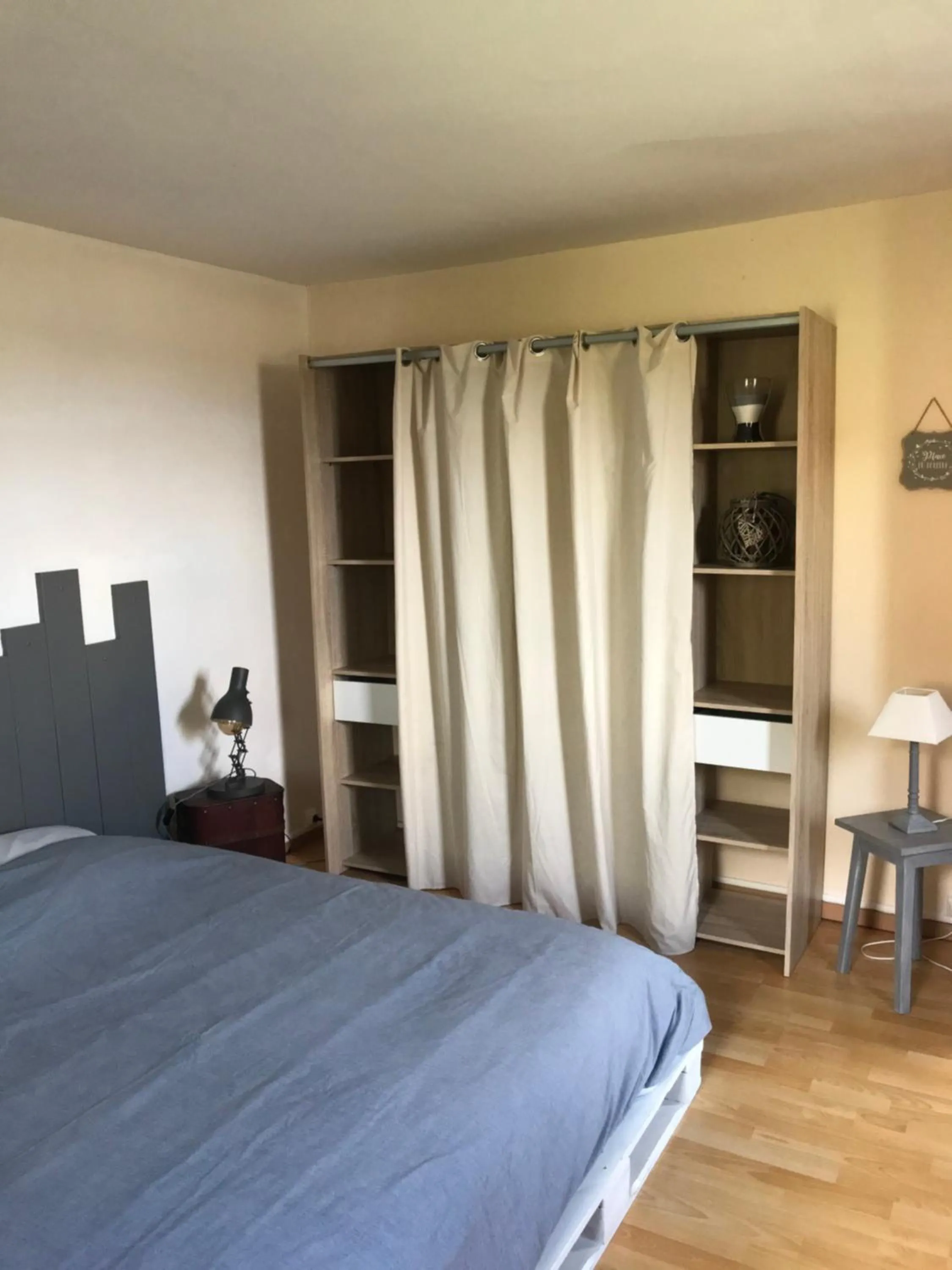 Bed in Chambre d'hôtes "COQUELICOT"