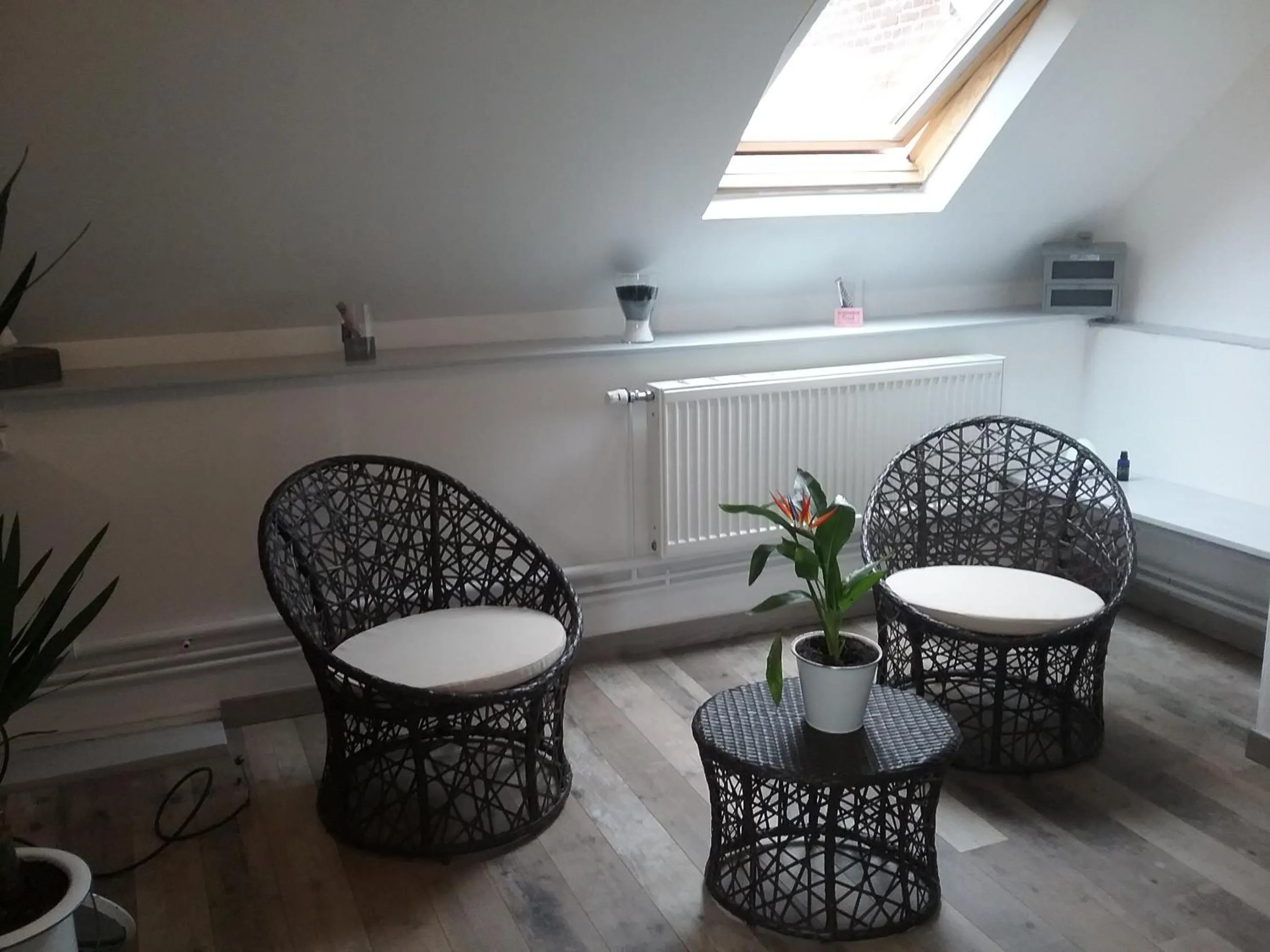 Seating area in Chambre d'hôtes "COQUELICOT"