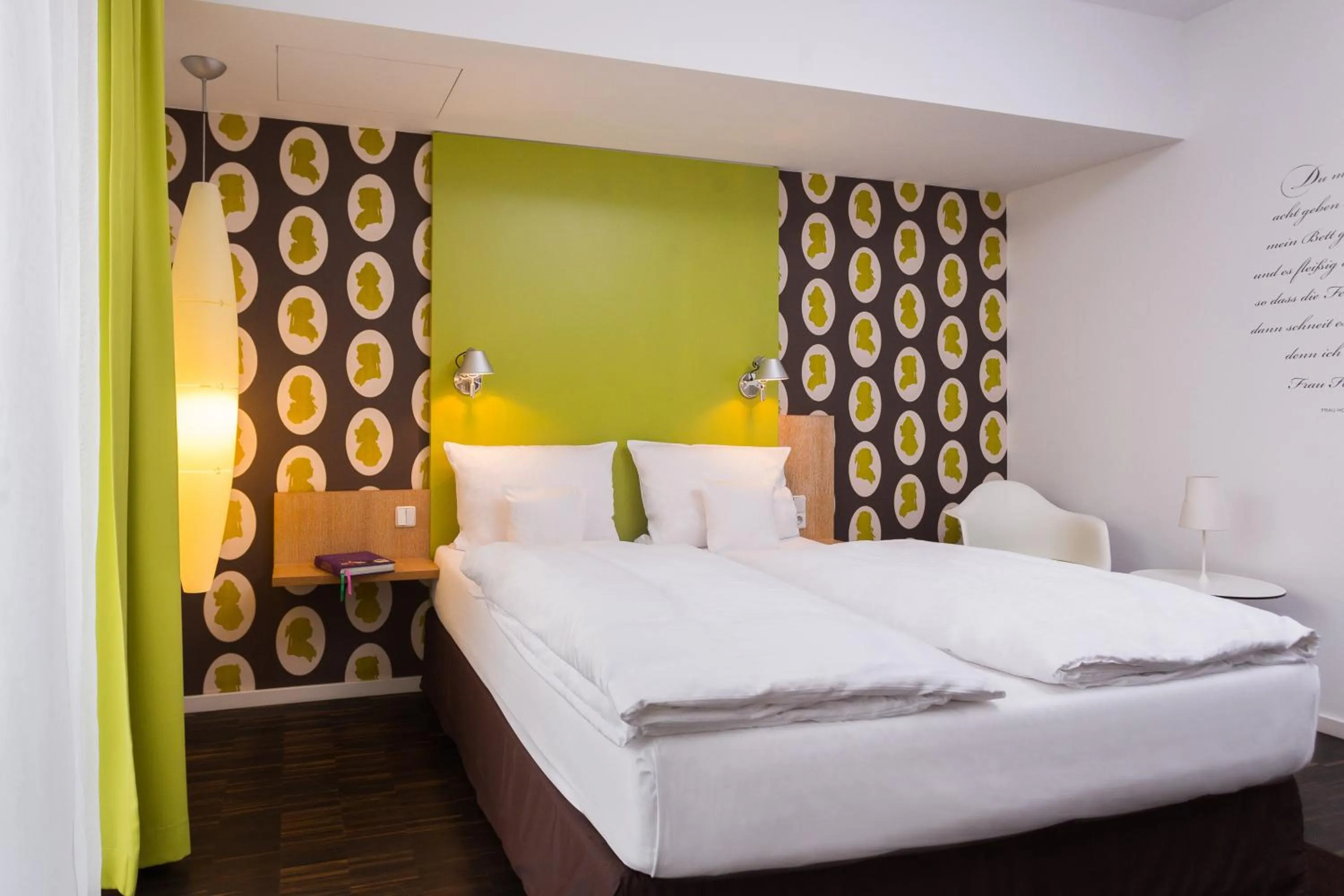 Photo of the whole room, Bed in Grimm's Berlin Mitte