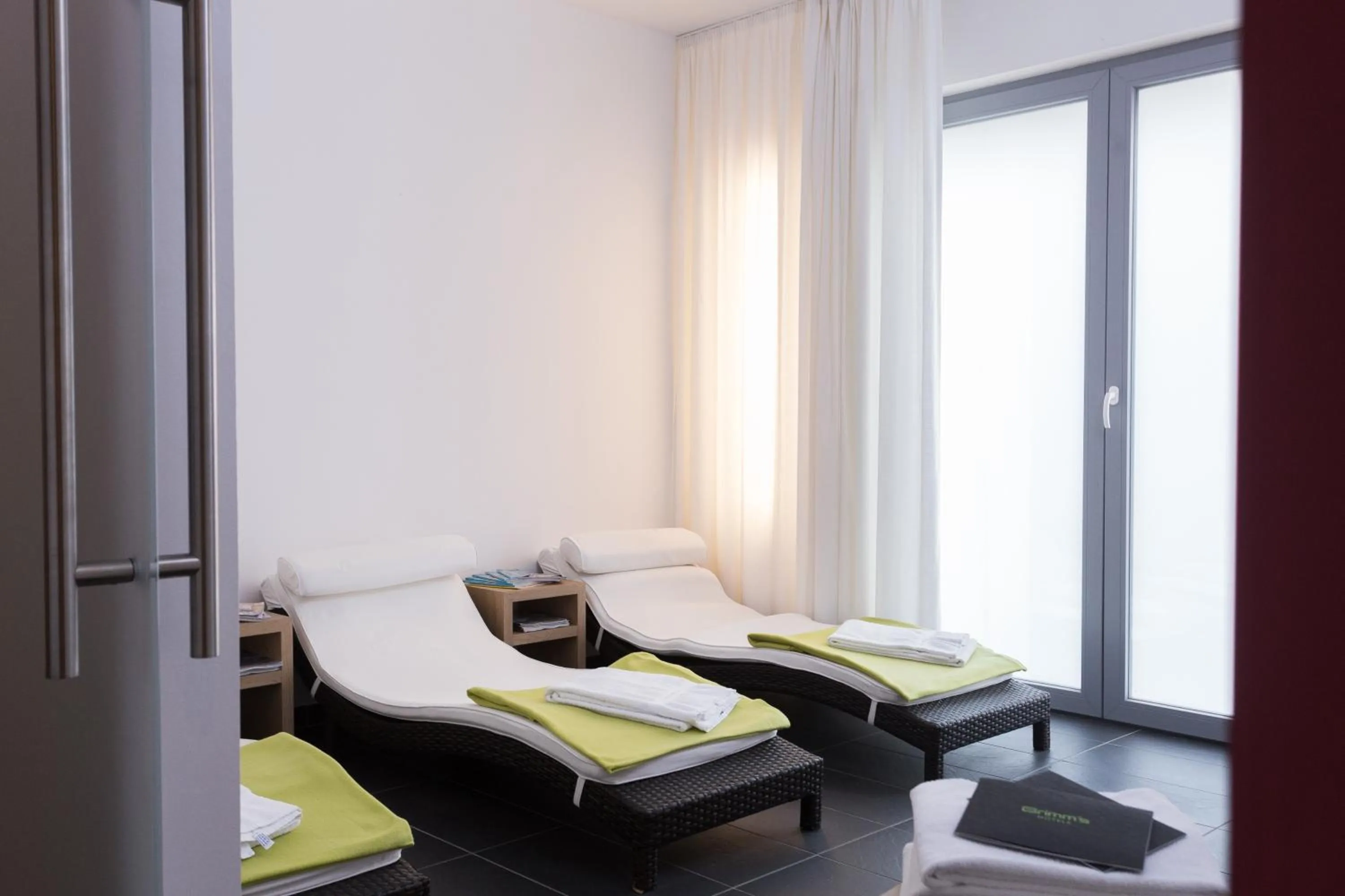 Fitness centre/facilities, Bed in Grimm's Berlin Mitte