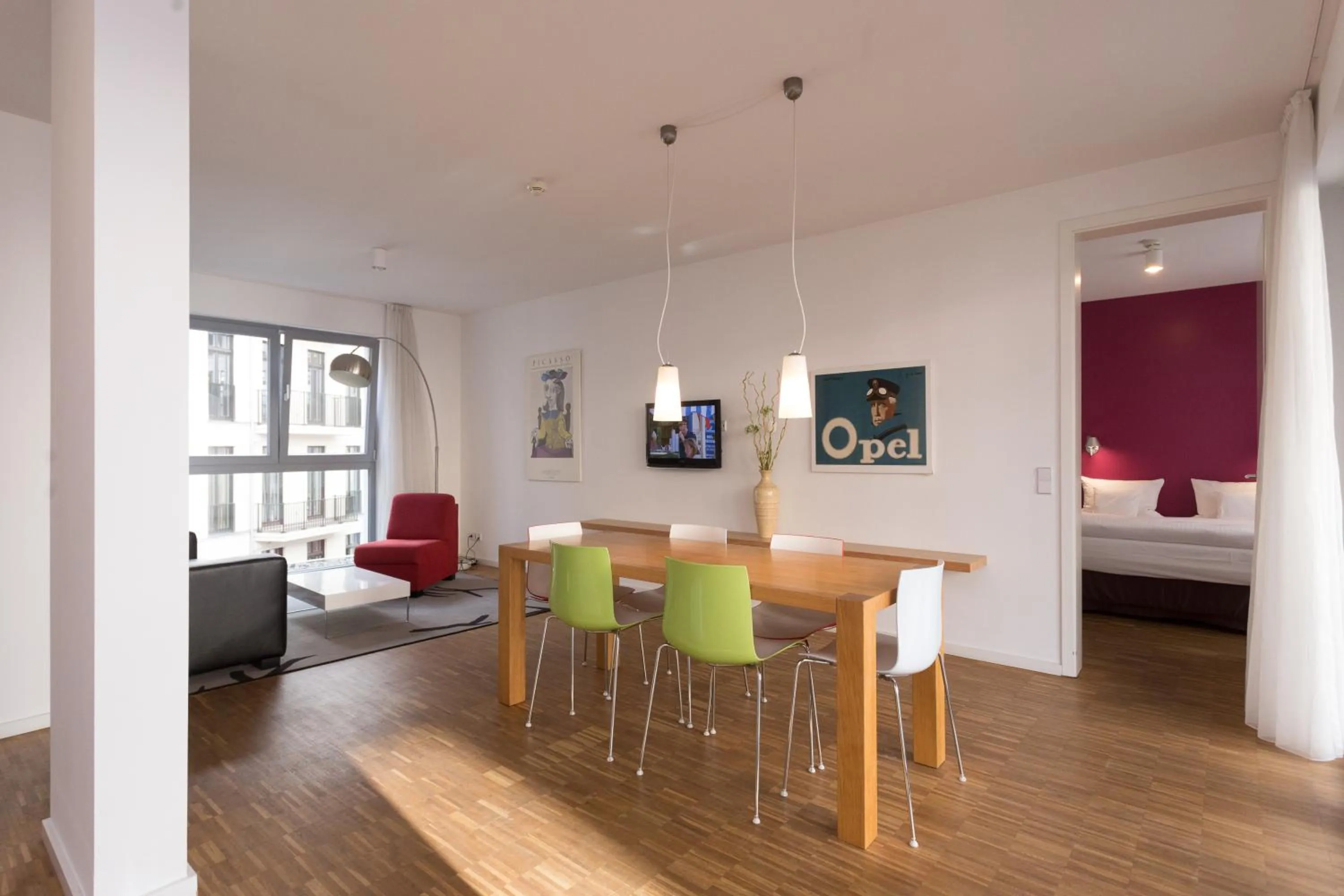 Living room in Grimm's Berlin Mitte