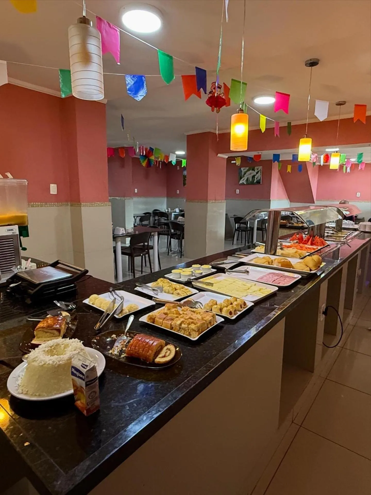 Buffet breakfast in Hotel Real Jequie