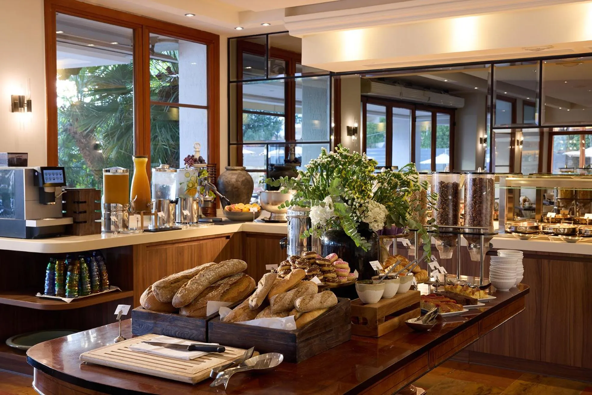 Buffet breakfast in Elounda Gulf Villas by Sandglass