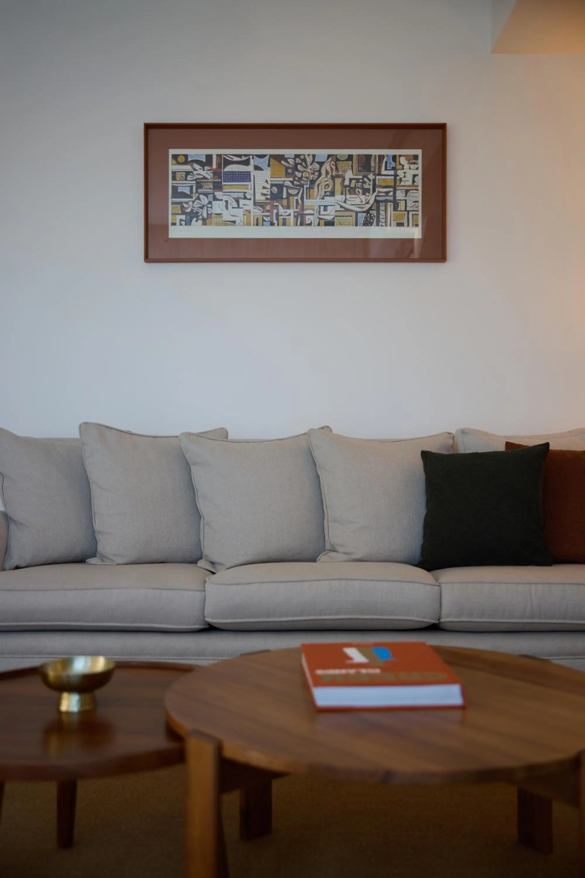 Seating area in Elounda Gulf Villas by Sandglass