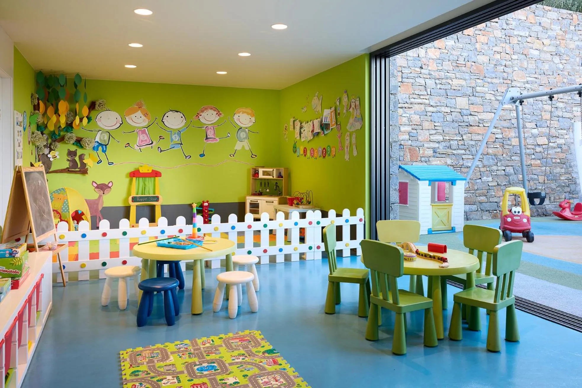 Kids's club in Elounda Gulf Villas by Sandglass