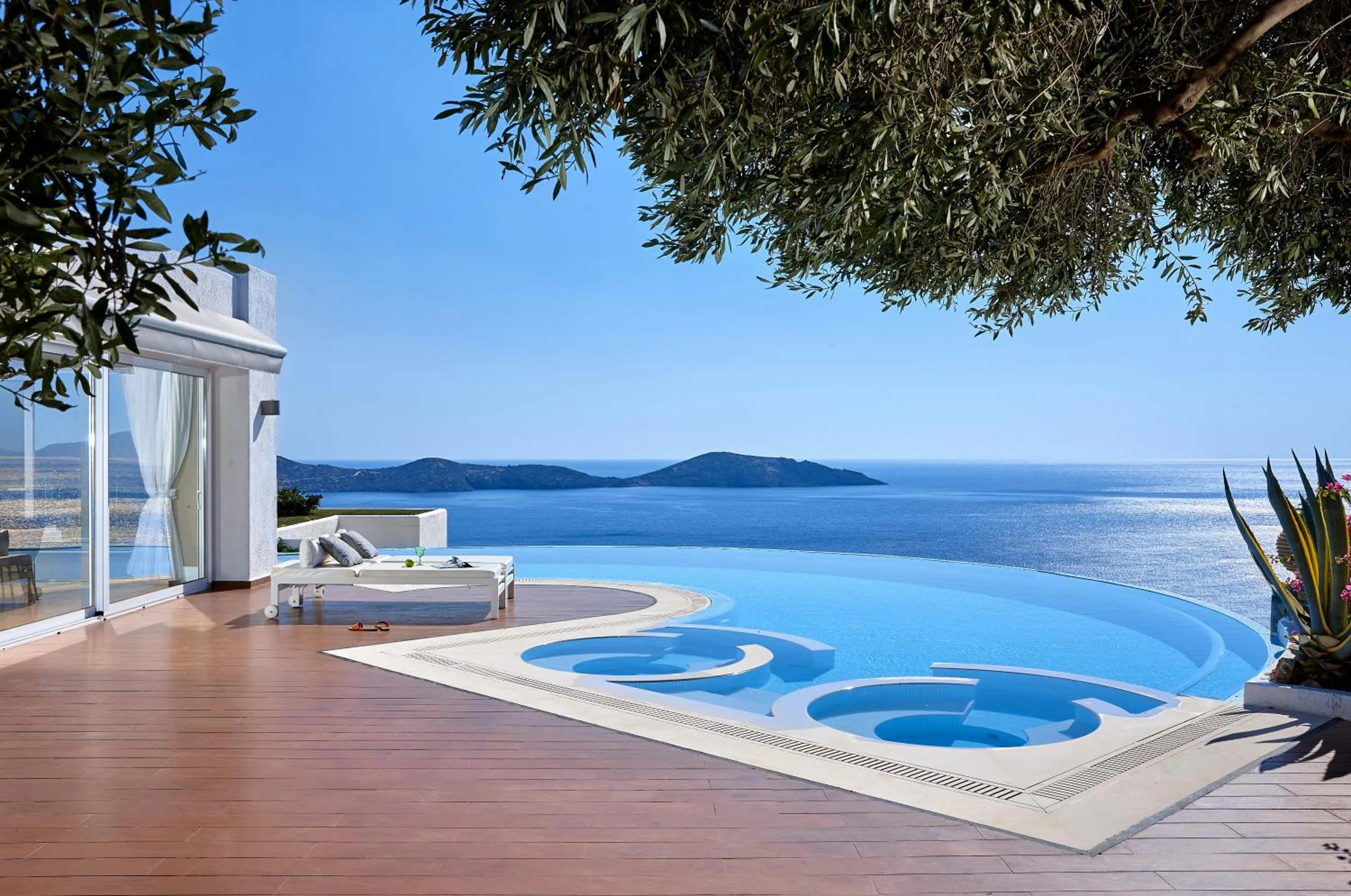 Sea view in Elounda Gulf Villas by Sandglass