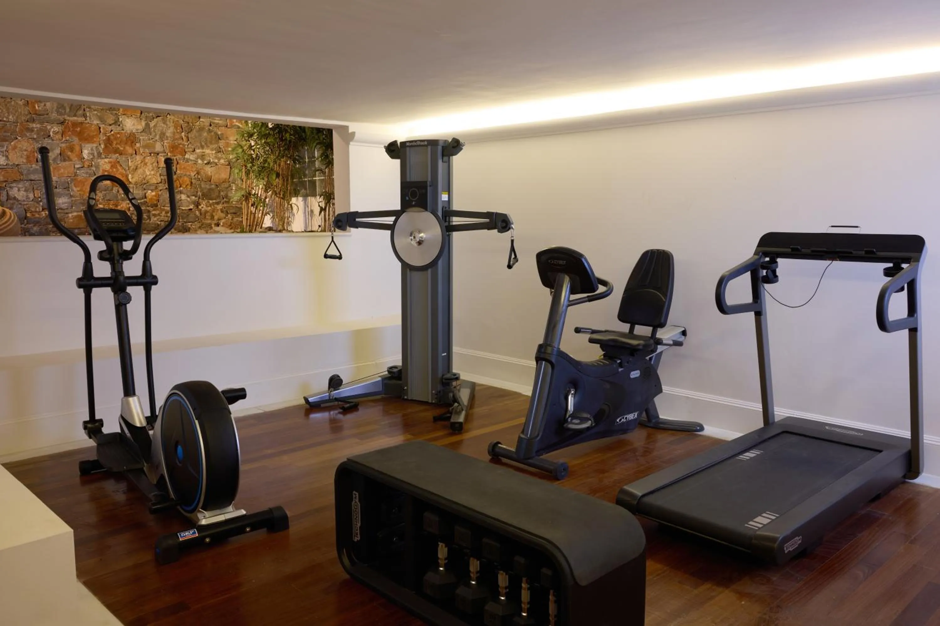 Fitness centre/facilities in Elounda Gulf Villas by Sandglass
