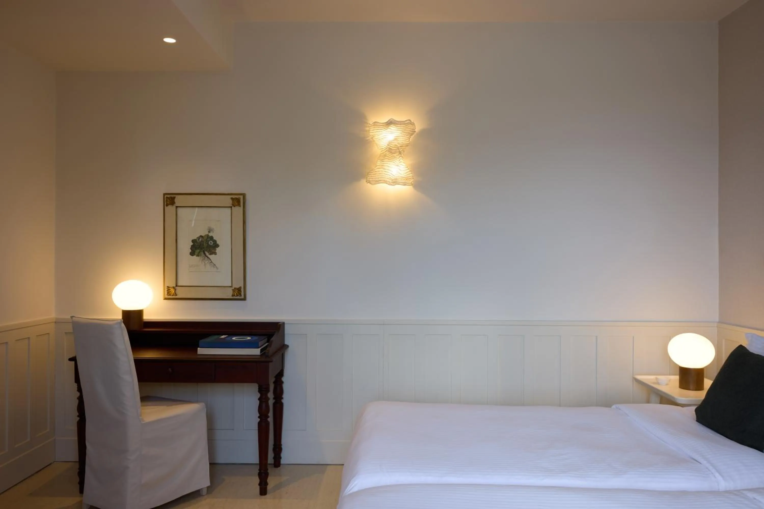 Bed in Elounda Gulf Villas by Sandglass