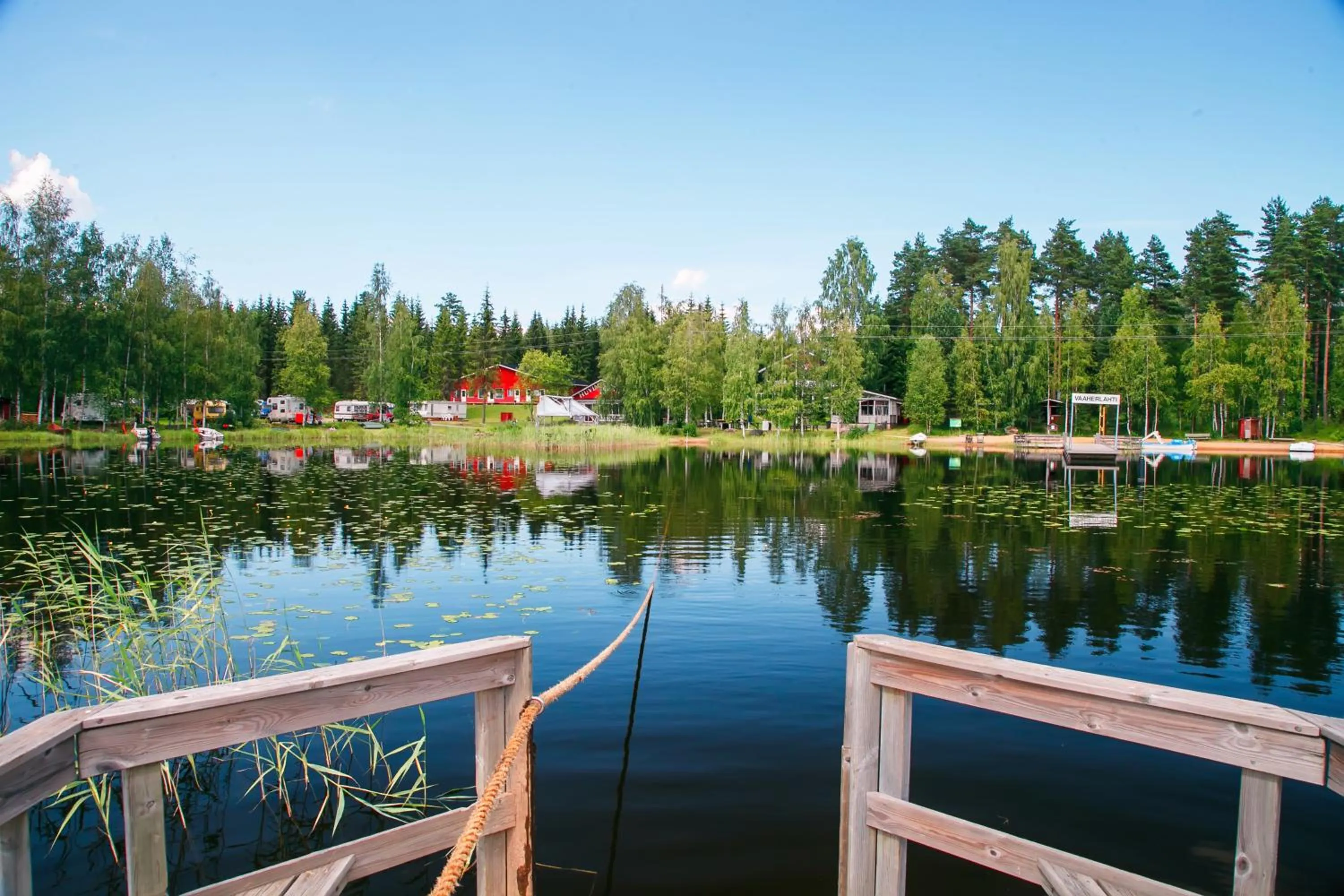 Natural landscape in Hotel Rantakatti