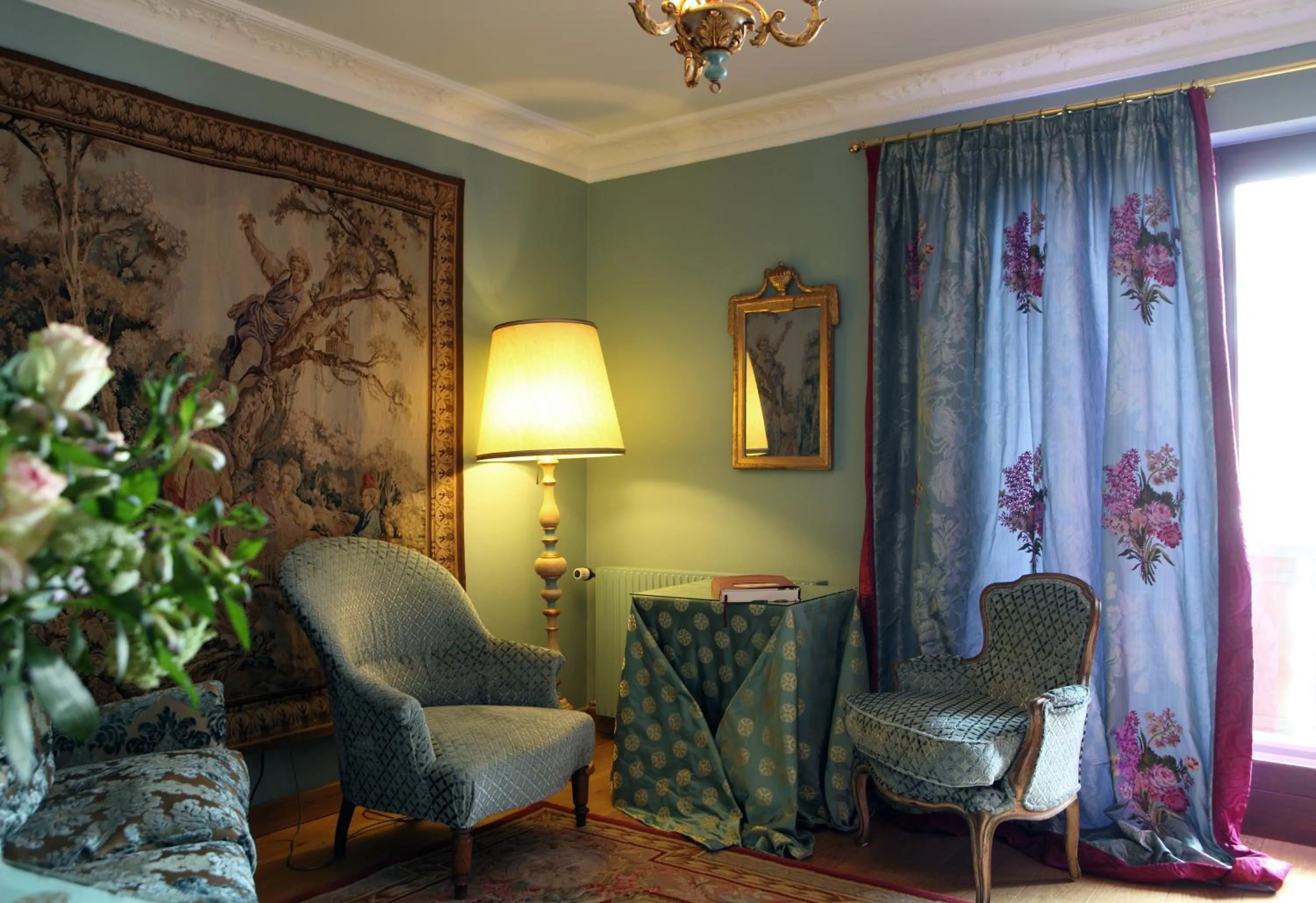 Living room in Kristiania Lech