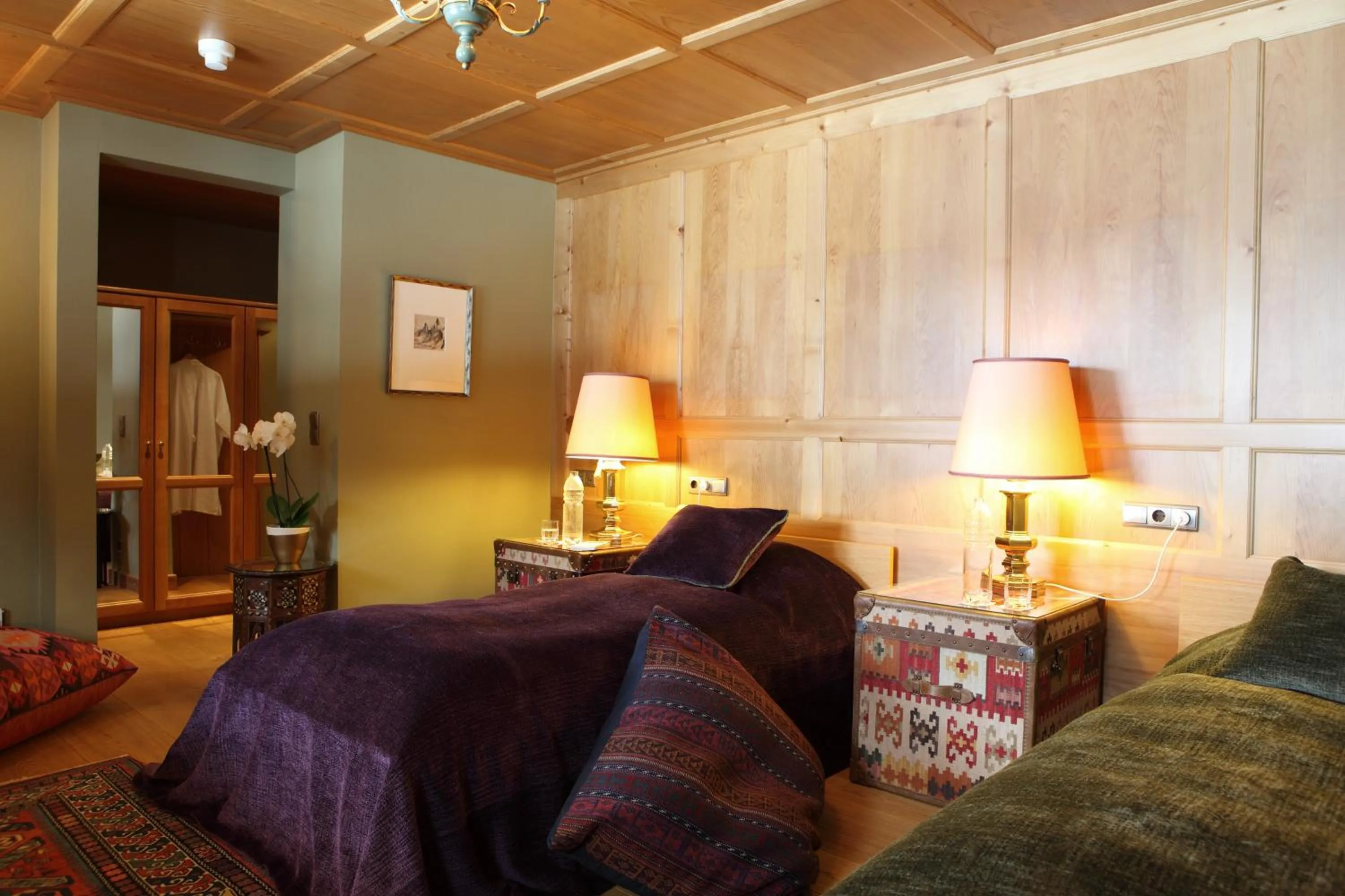 Bedroom, Bed in Kristiania Lech