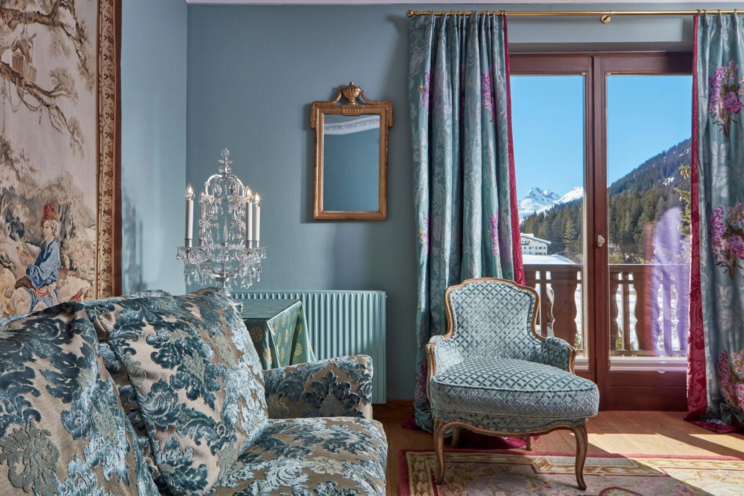 Living room in Kristiania Lech