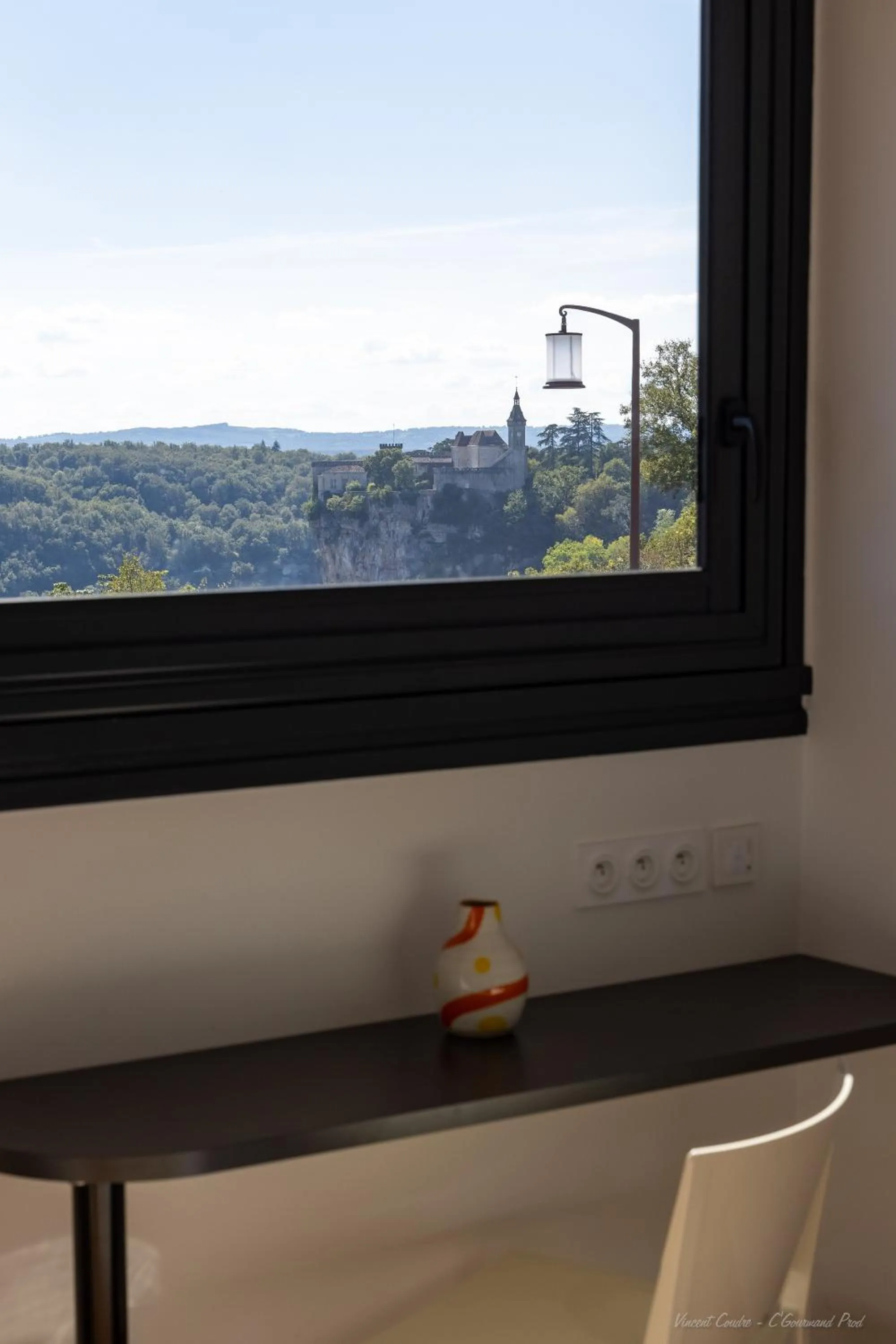 View (from property/room) in Logis Hôtels - Le Bellaroc - Hôtel 2 étoiles et Restaurant