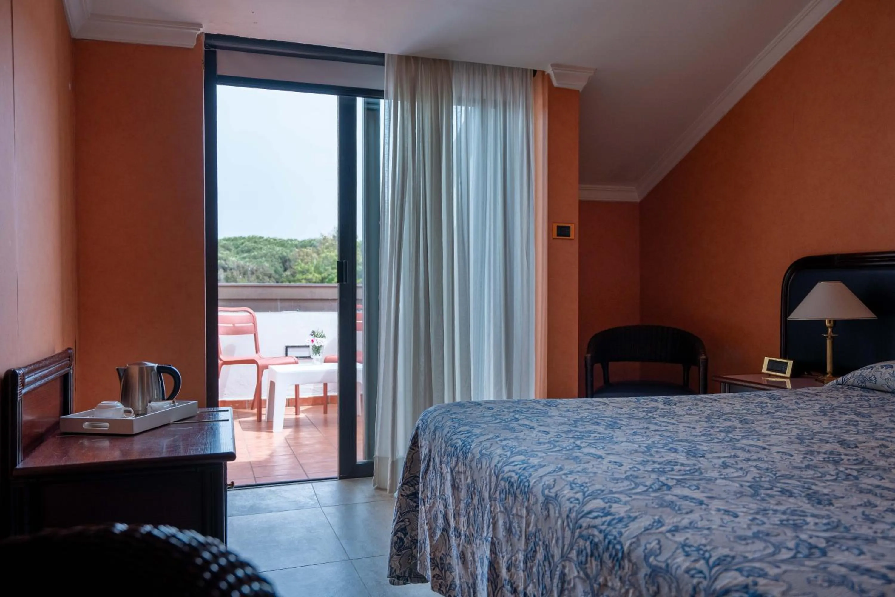 Bed in Hotel Schuhmann