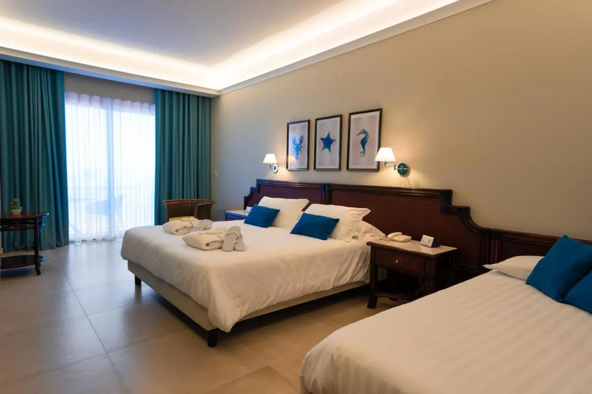 Bed in Hotel Schuhmann