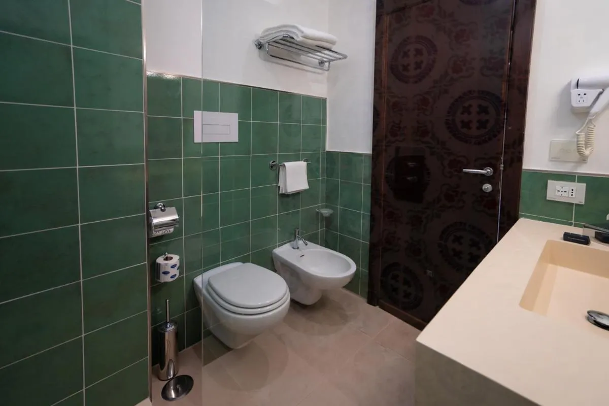 Toilet in Hotel Schuhmann