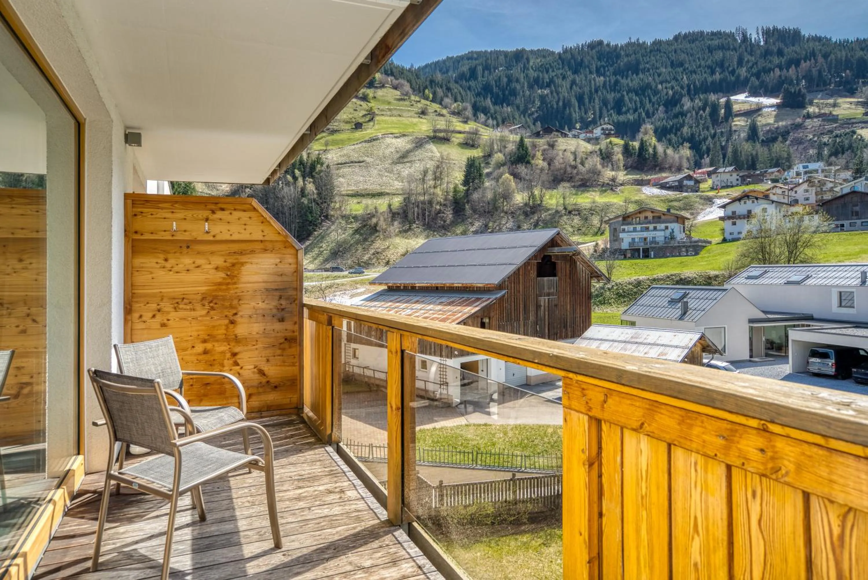 Balcony/Terrace in Mallaun Hotel.Erlebnis