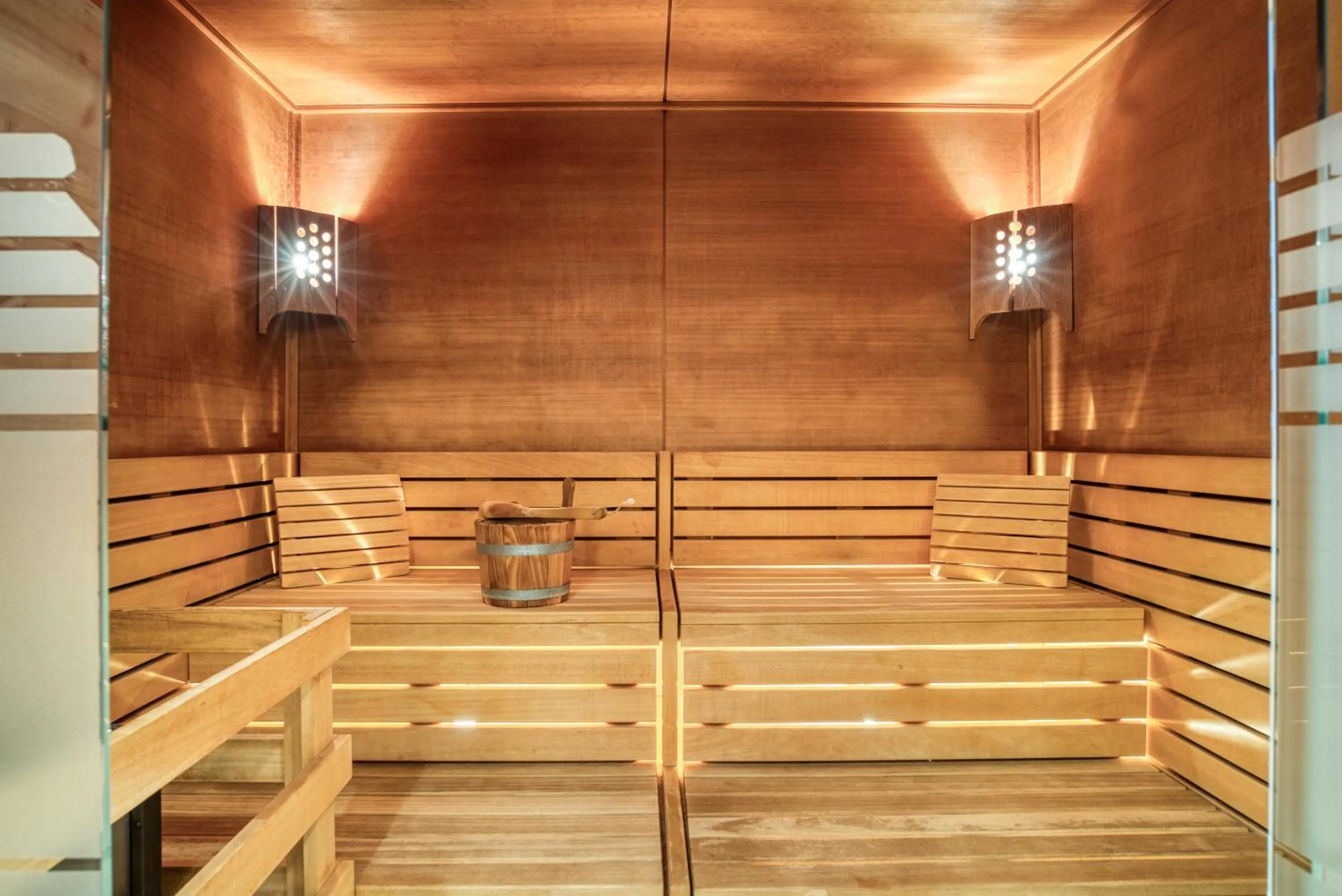 Sauna in Mallaun Hotel.Erlebnis