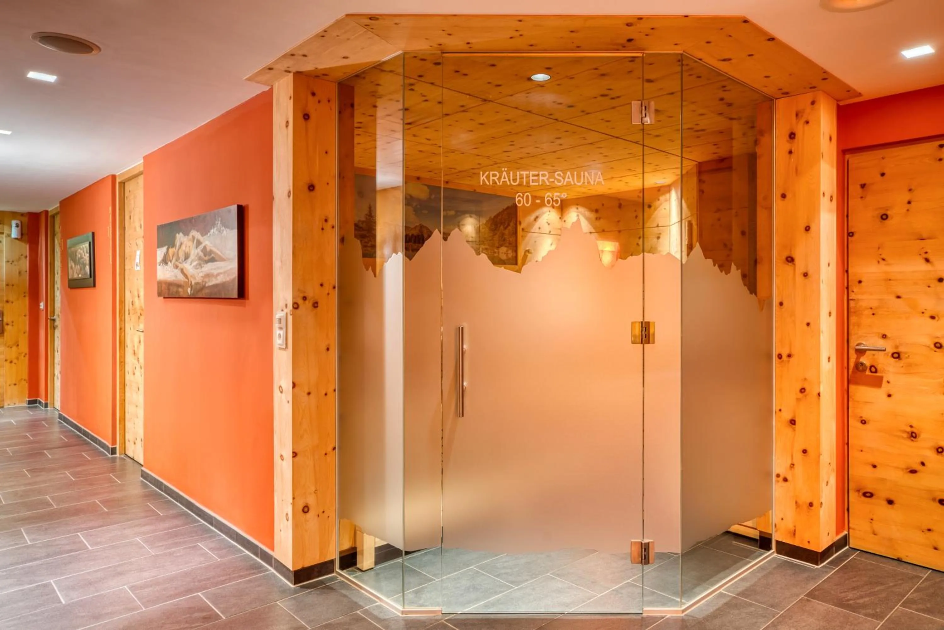 Sauna in Mallaun Hotel.Erlebnis