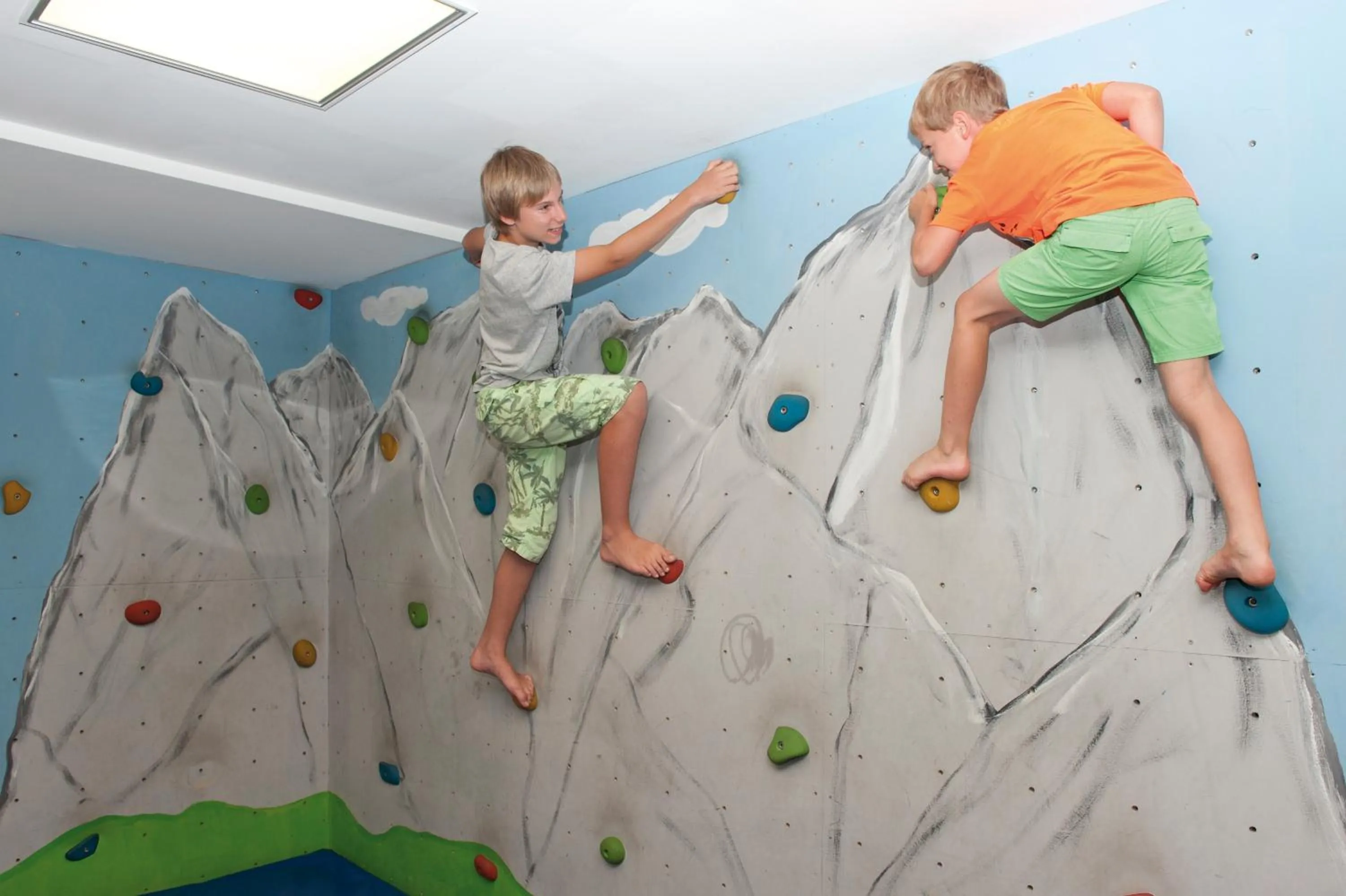 Children play ground in Mallaun Hotel.Erlebnis
