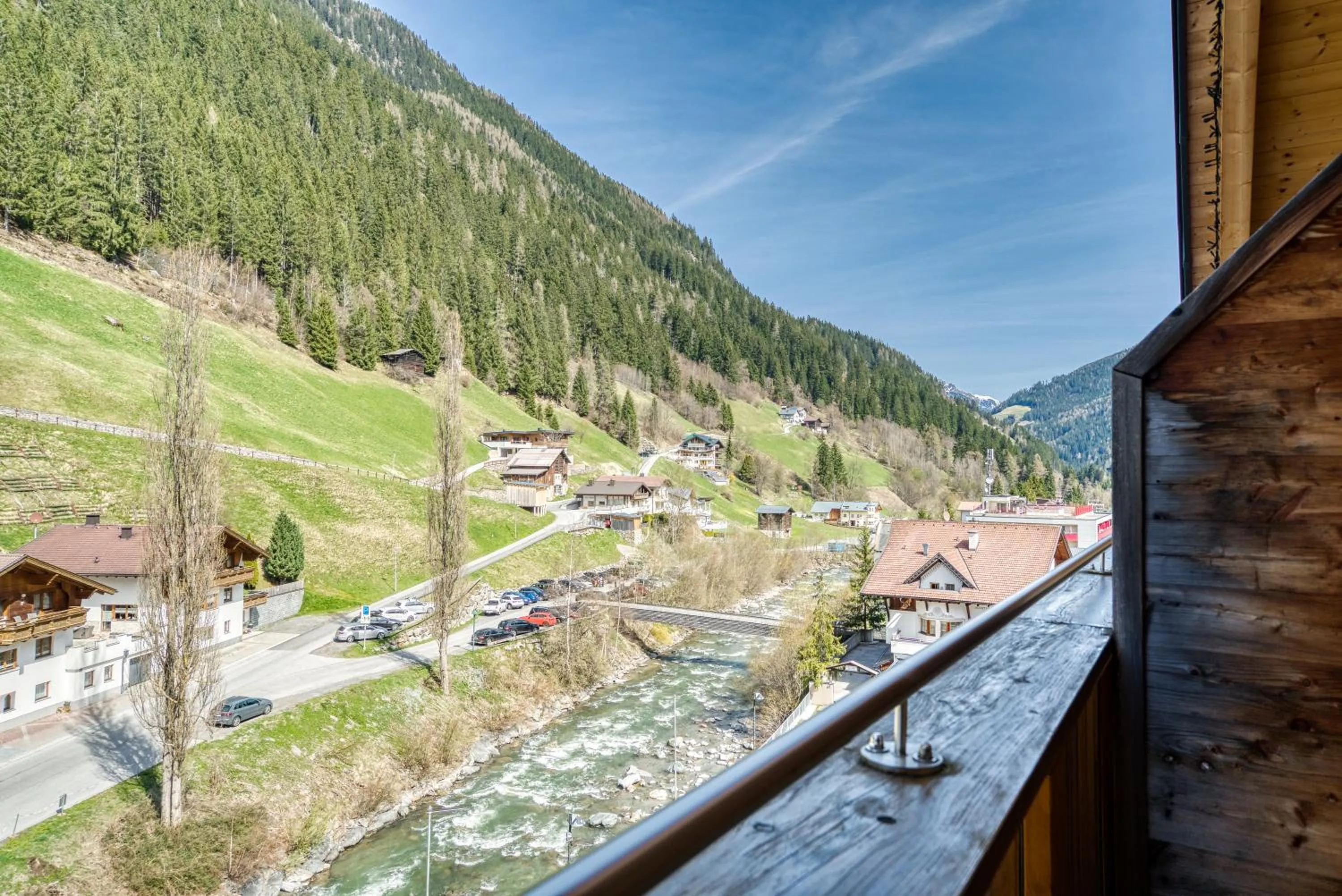 Mountain view in Mallaun Hotel.Erlebnis