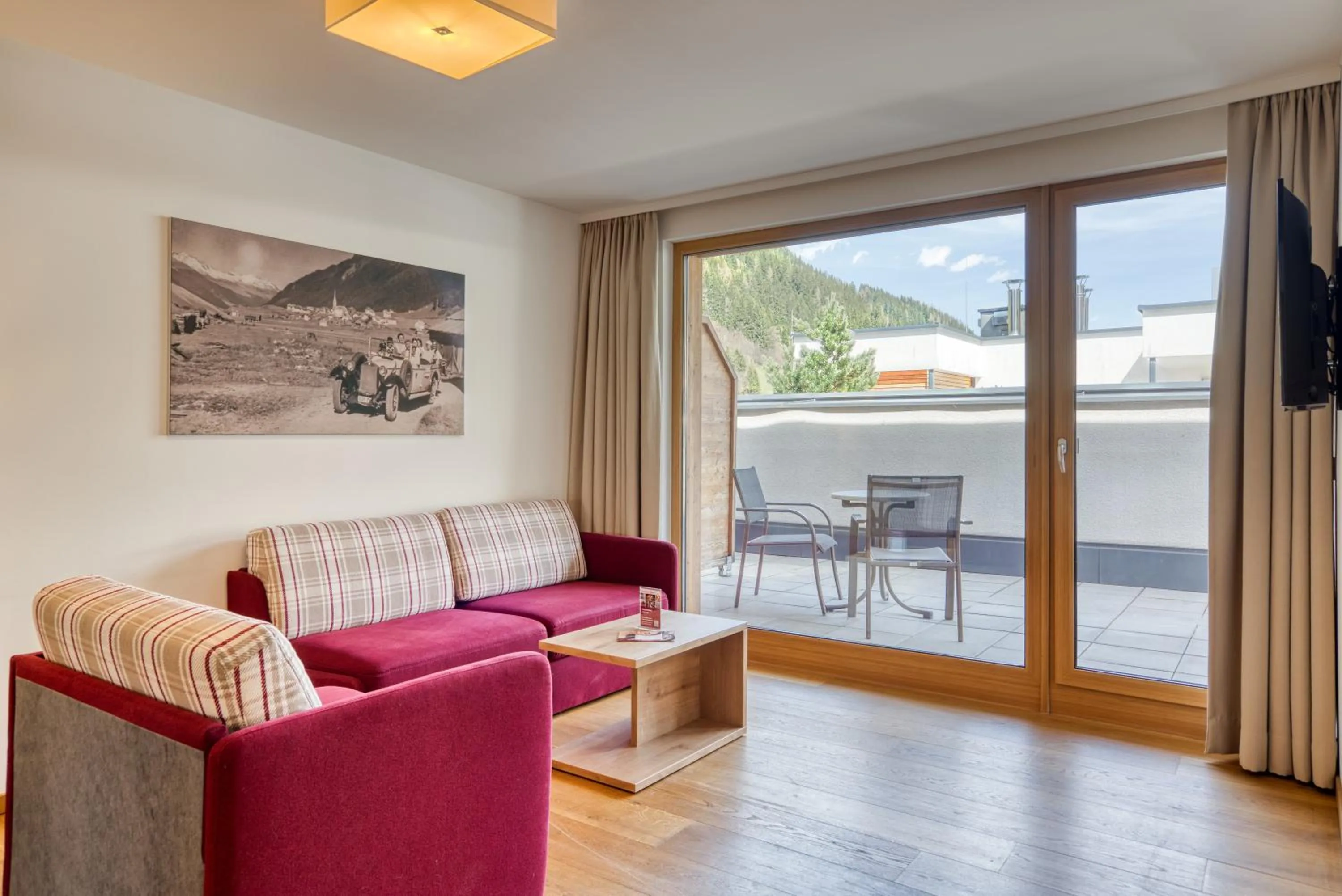 TV and multimedia in Mallaun Hotel.Erlebnis