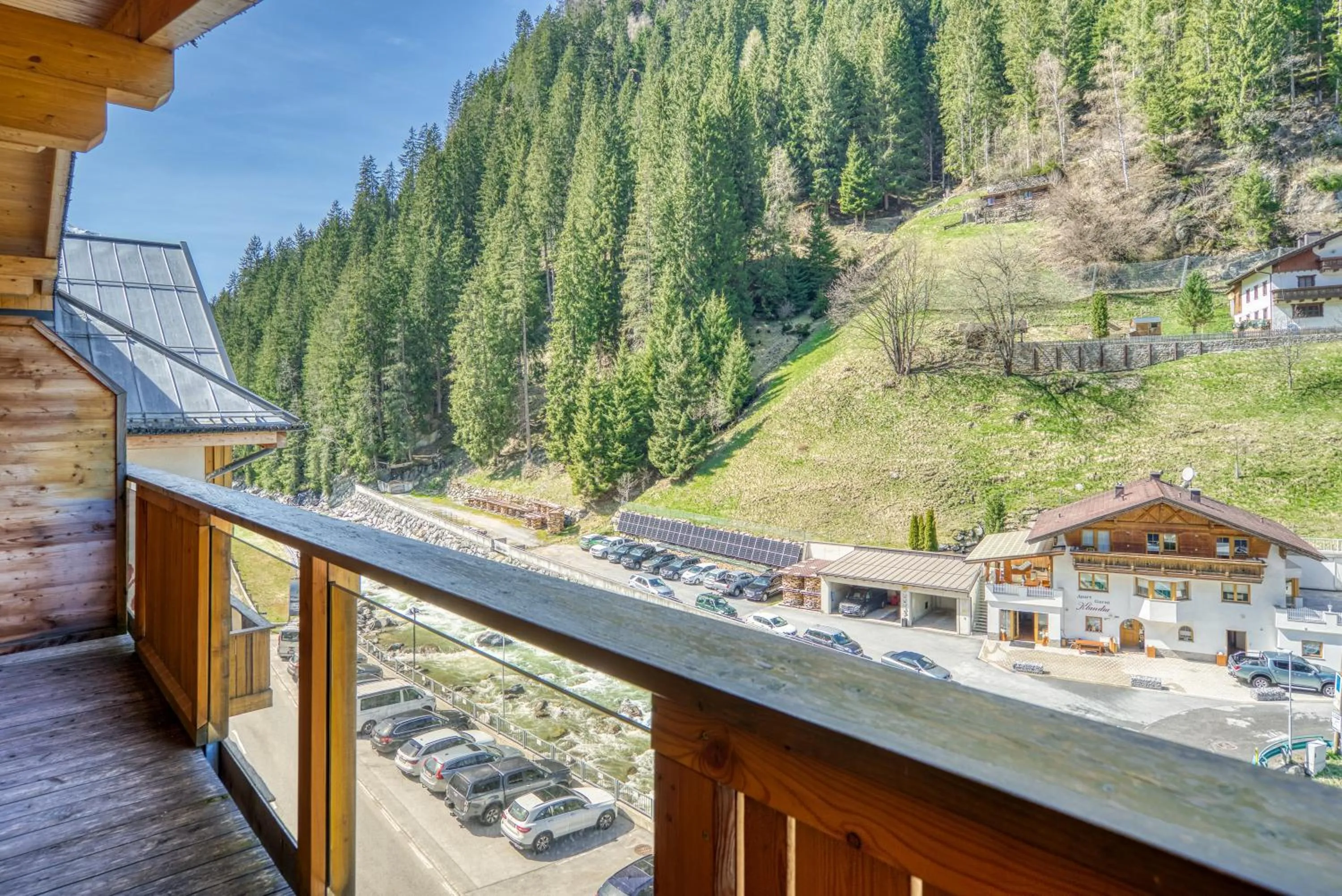 Balcony/Terrace in Mallaun Hotel.Erlebnis