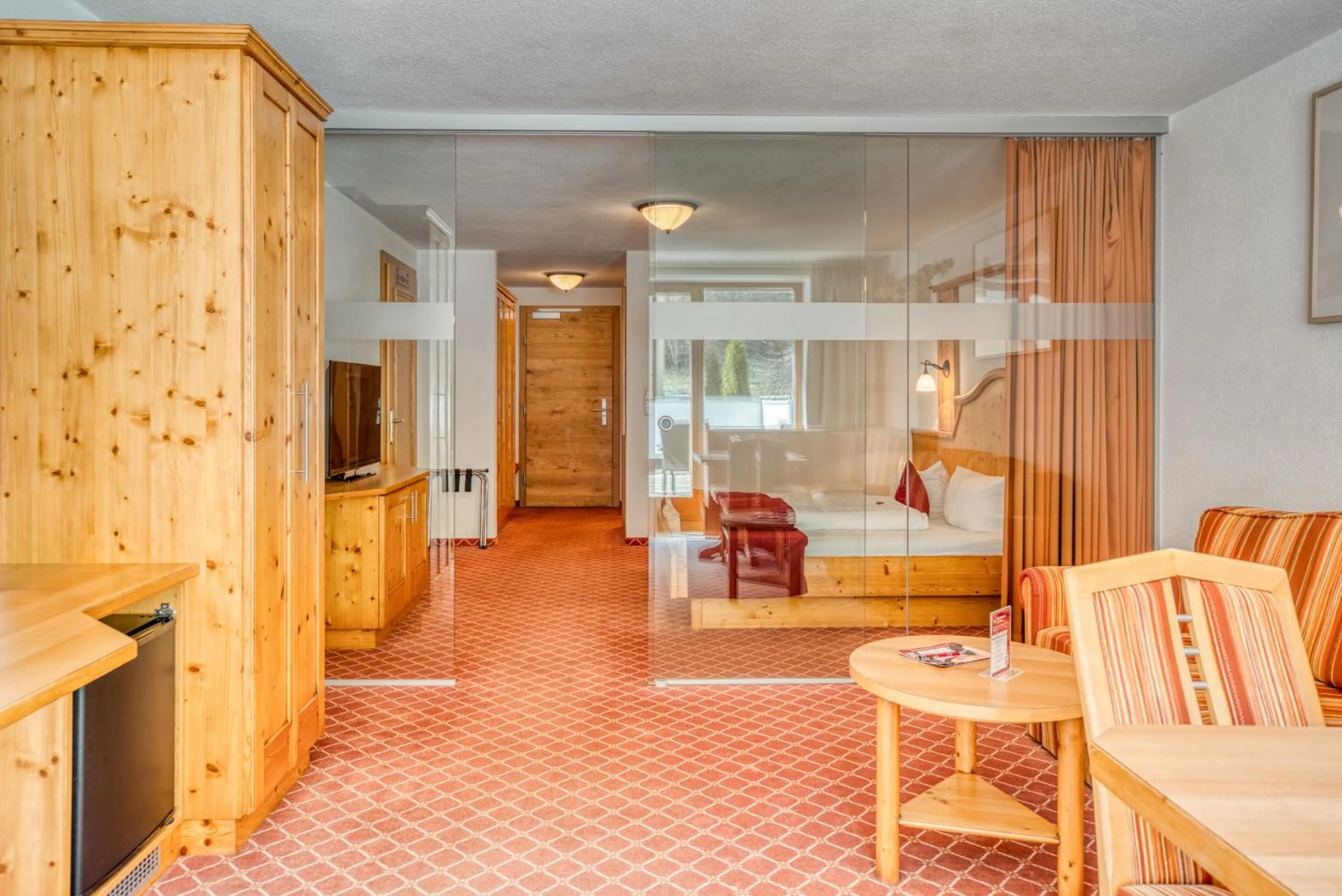 Living room in Mallaun Hotel.Erlebnis