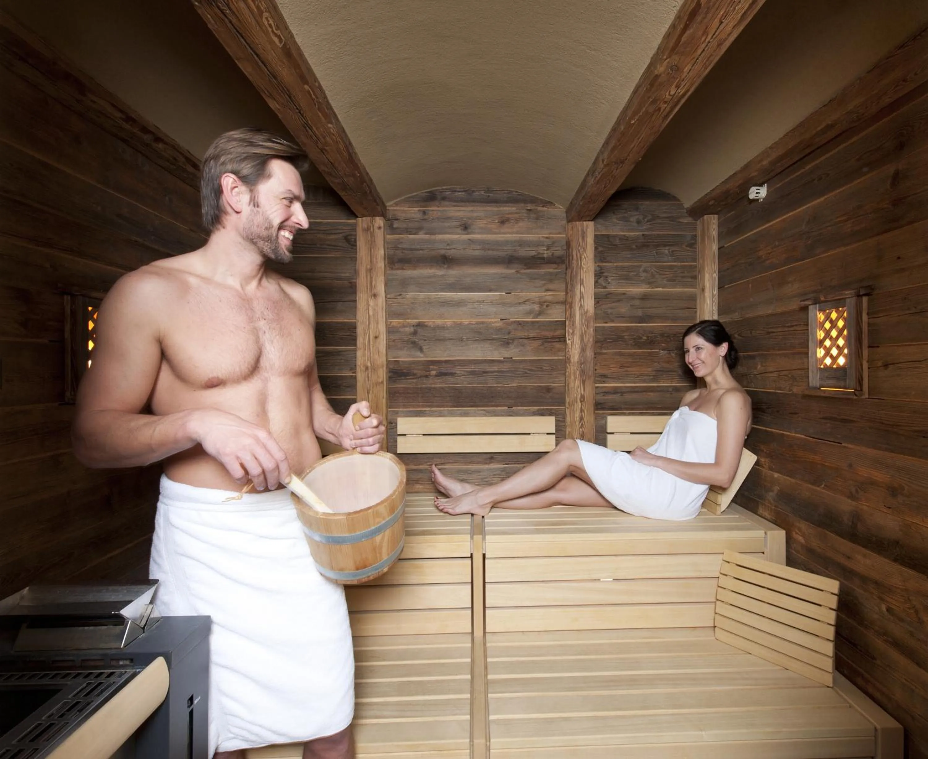 Spa and wellness centre/facilities in Mallaun Hotel.Erlebnis
